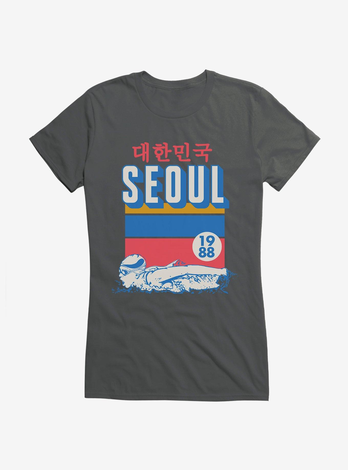 Olympic Swimming Seoul 1988 Girls T-Shirt, , hi-res