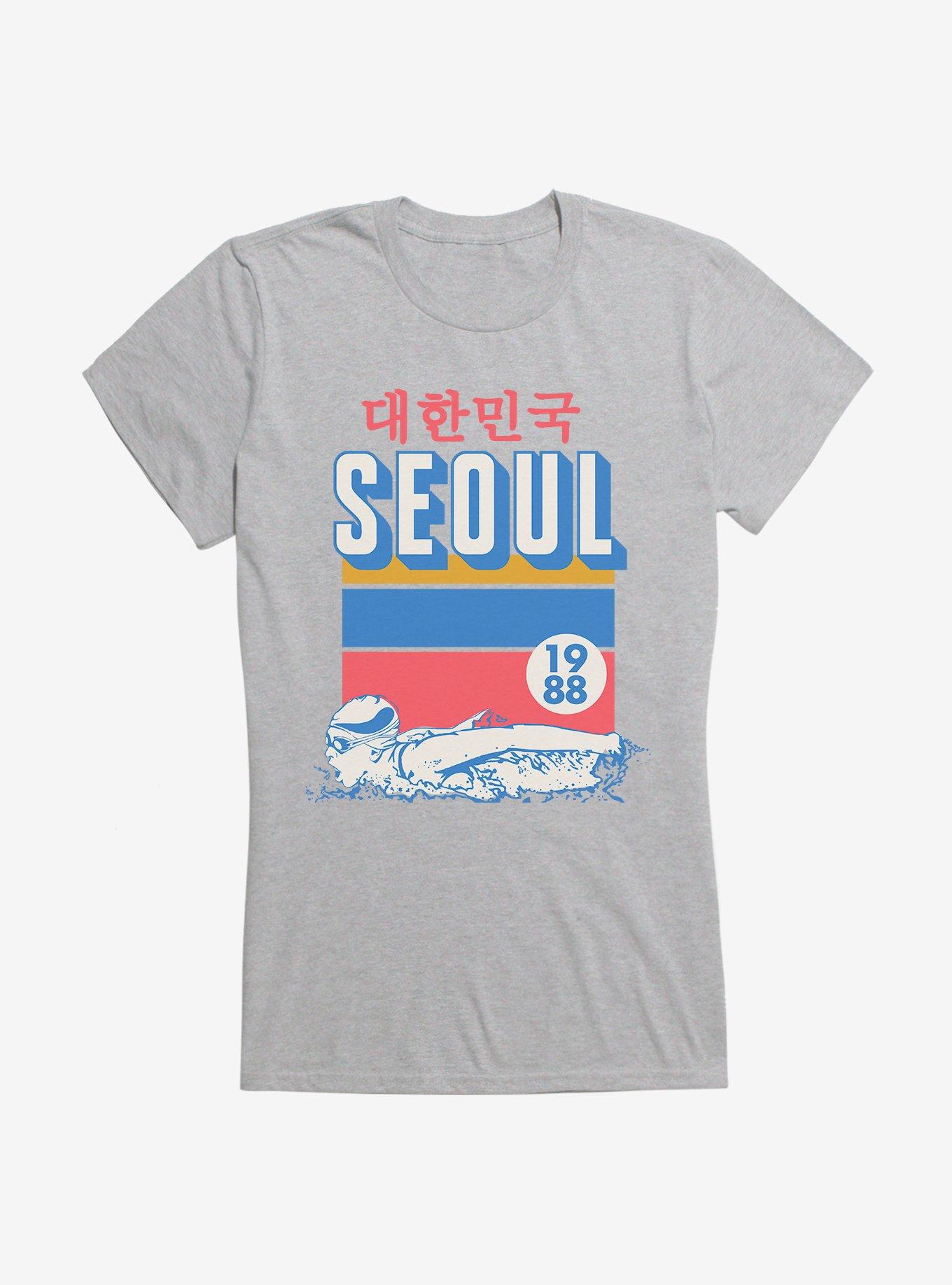 Olympic Swimming Seoul 1988 Girls T-Shirt, , hi-res