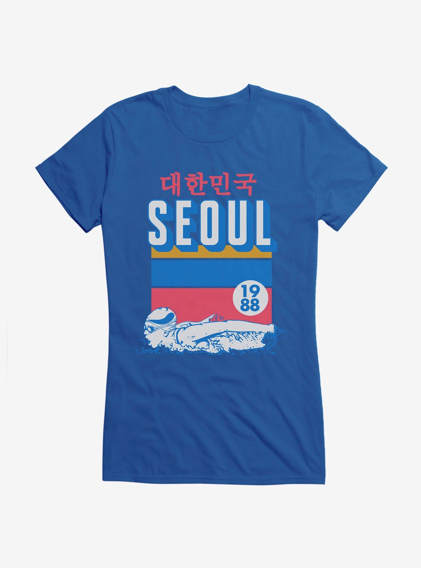 Olympic Swimming Seoul 1988 Girls T-Shirt, , hi-res