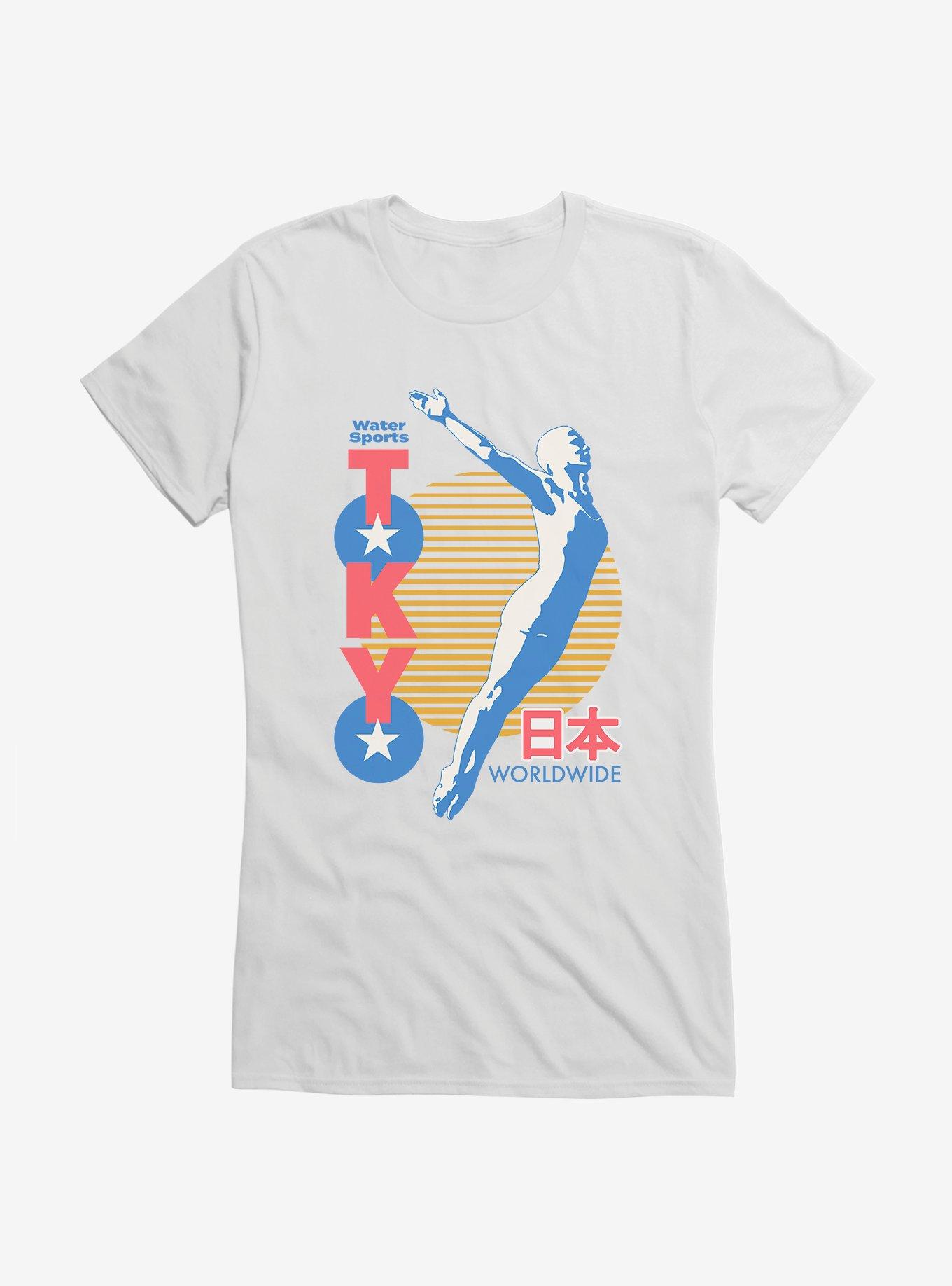 Olympic Water Sports Tokyo Worldwide Girls T-Shirt, , hi-res