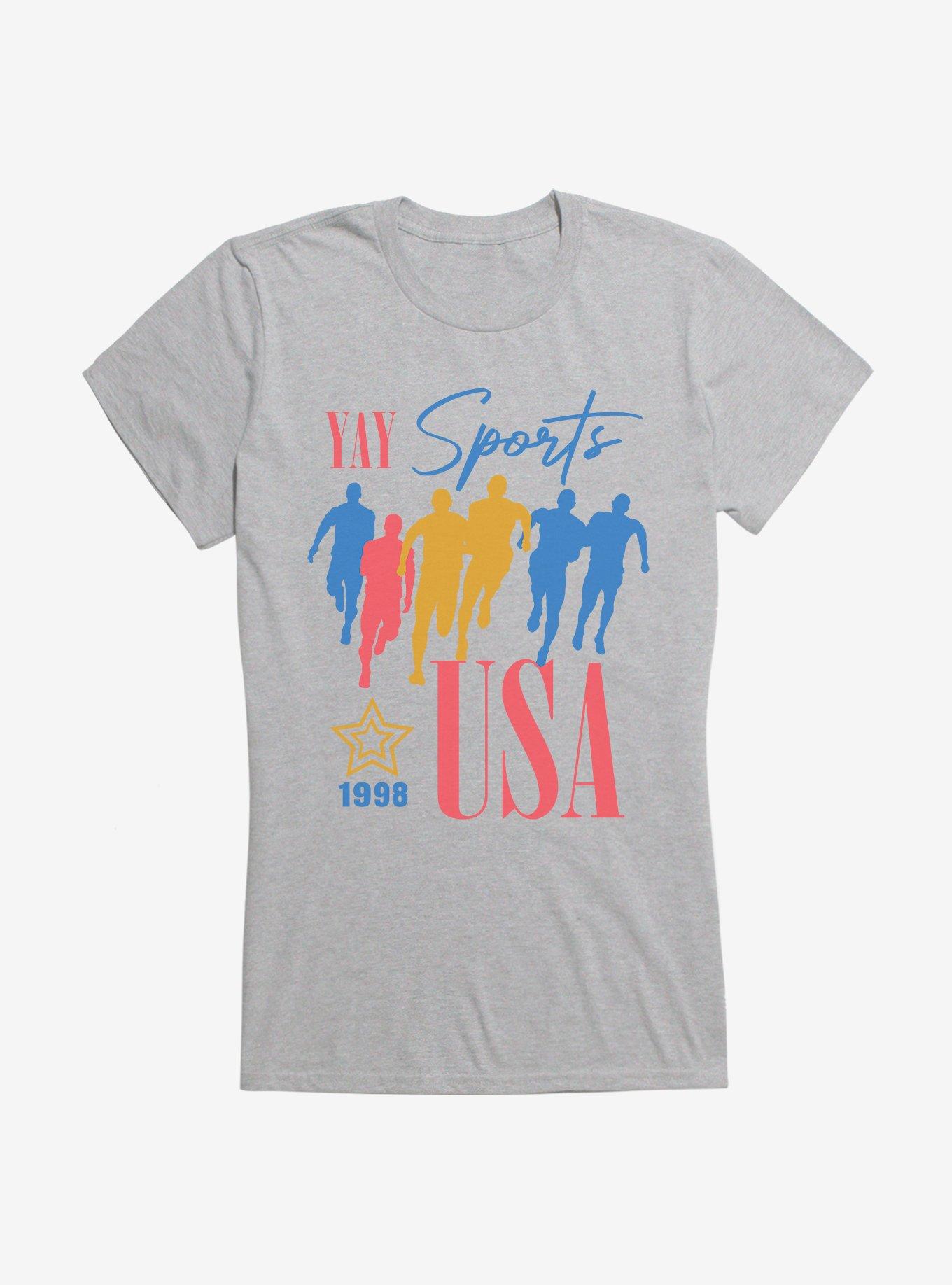 Olympic Sports USA 1998 Girls T-Shirt, HEATHER GREY, hi-res