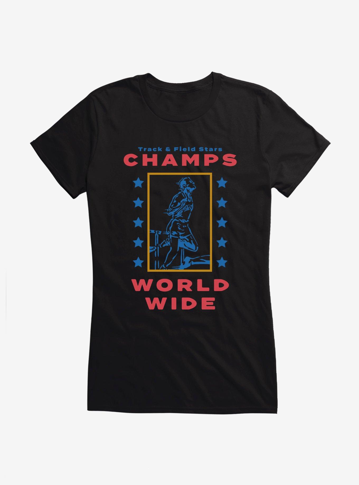 Olympic Track & Field Stars Champs Worldwide Girls T-Shirt, , hi-res