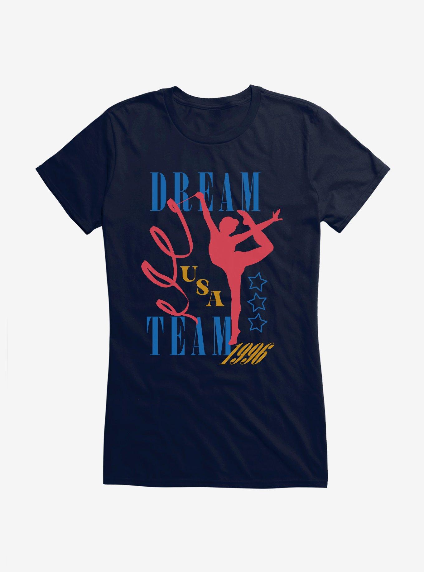 Olympic Rhythmic Gymnastics USA 1996 Girls T-Shirt, NAVY, hi-res