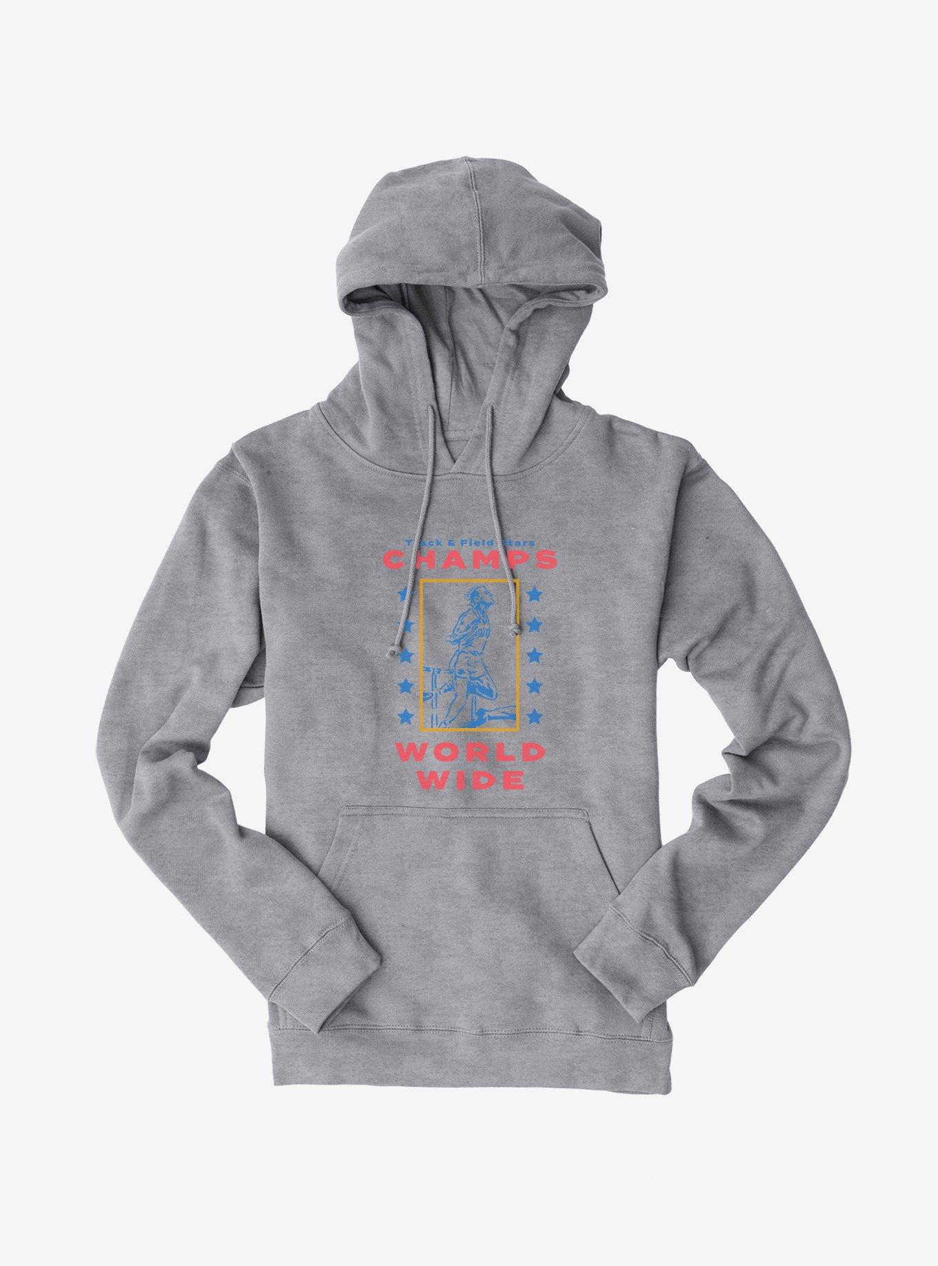 Olympic Track & Field Stars Champs Worldwide Hoodie, HEATHER GREY, hi-res