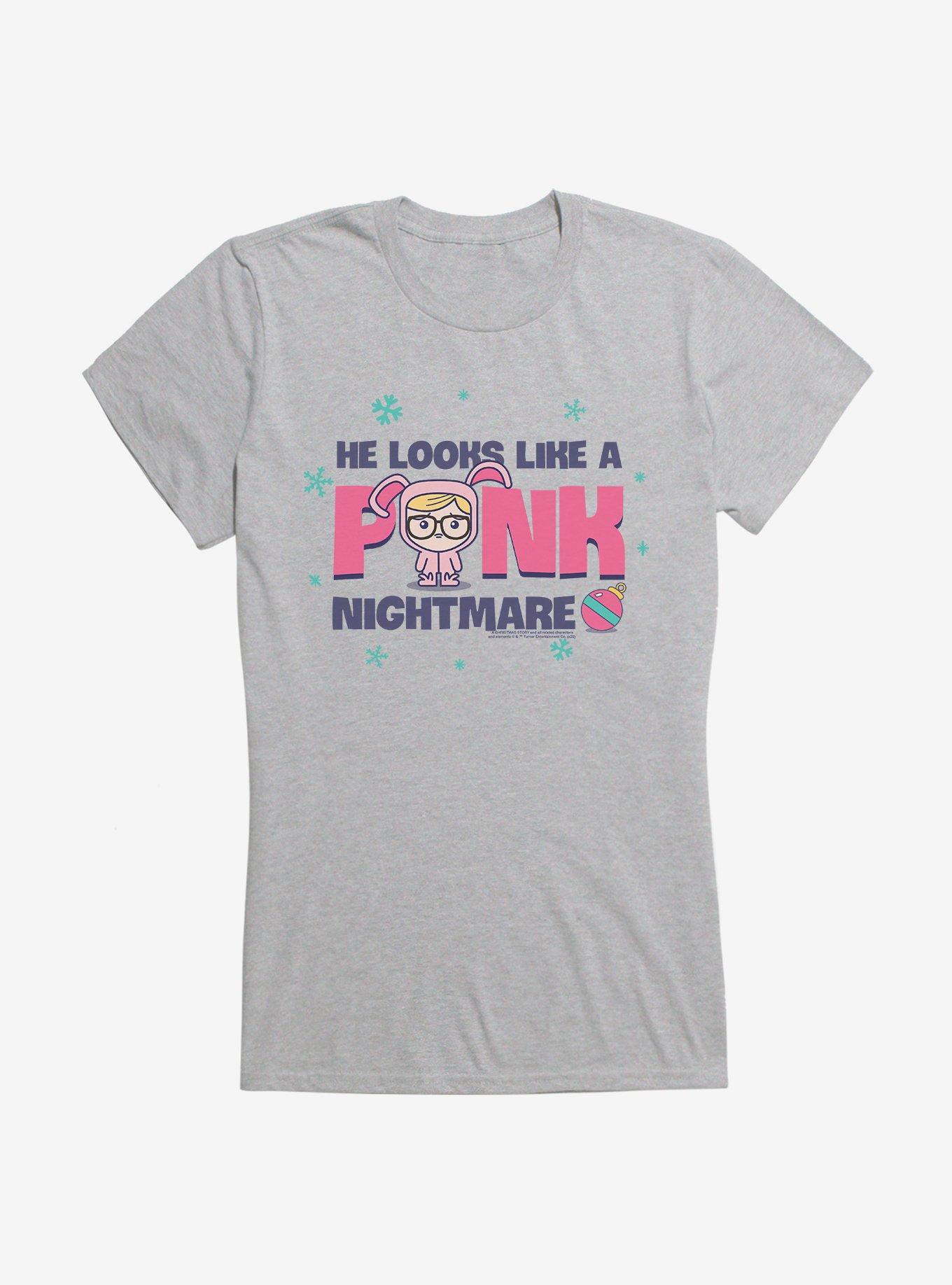 A Christmas Story Chibi Pink Nightmare Girls T-Shirt