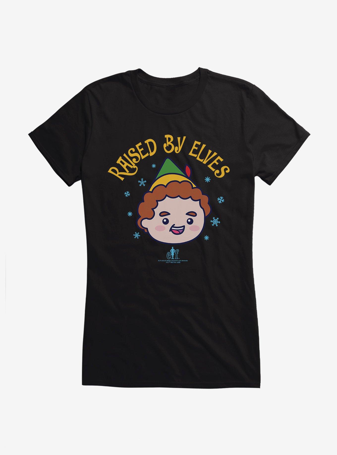 Elf Raised By Elves Girls T-Shirt, , hi-res