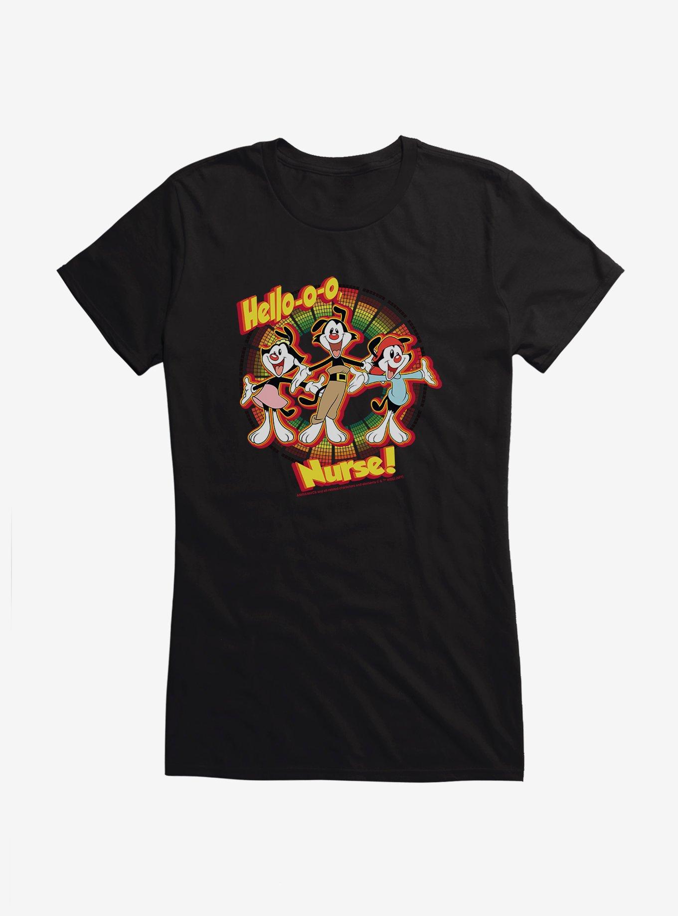 Animaniacs HellO-O-O Nurse Girls T-Shirt