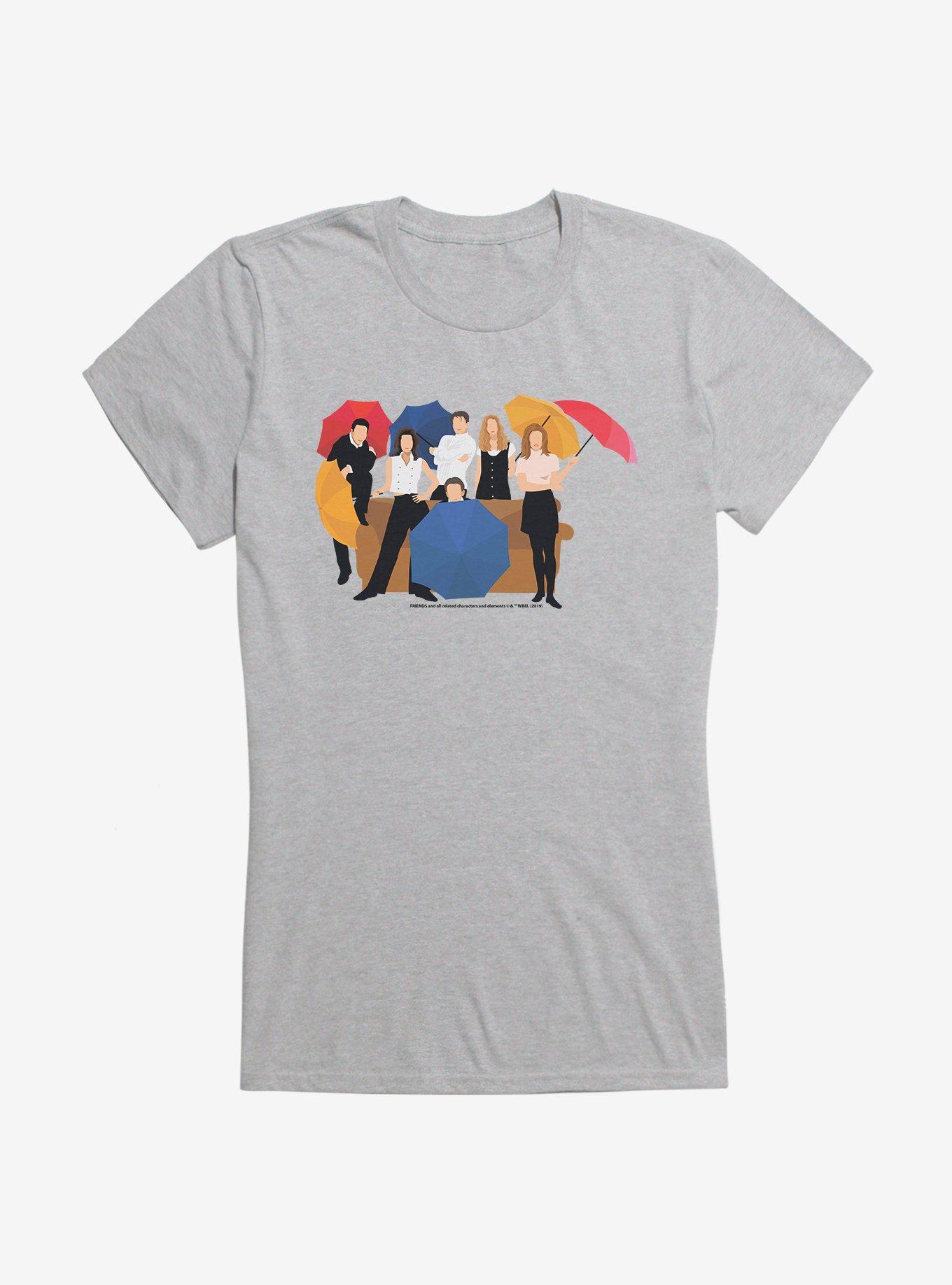 Friends Character Silhouettes Girls T-Shirt