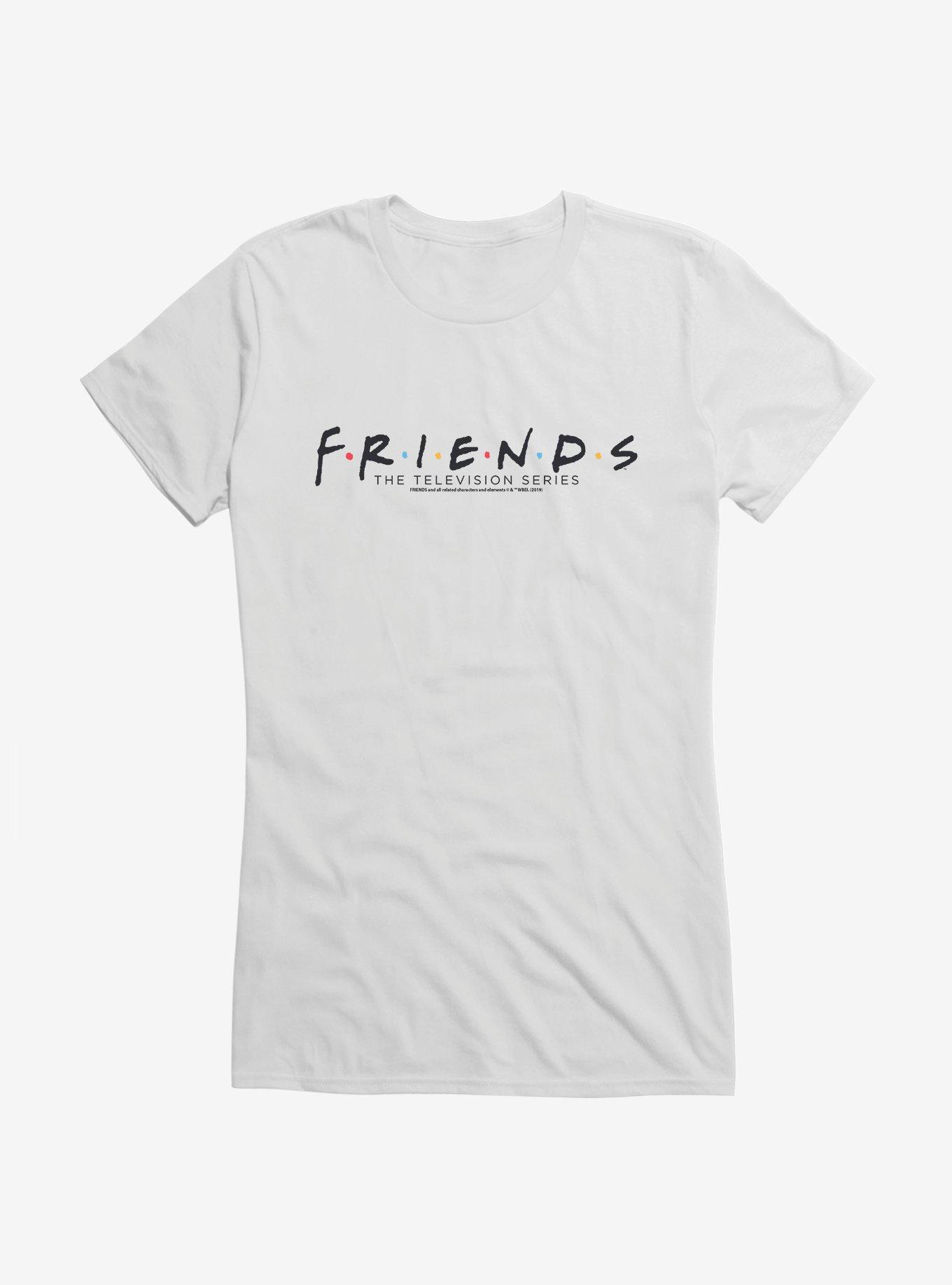 Friends Classic Logo Girls T-Shirt, WHITE, hi-res