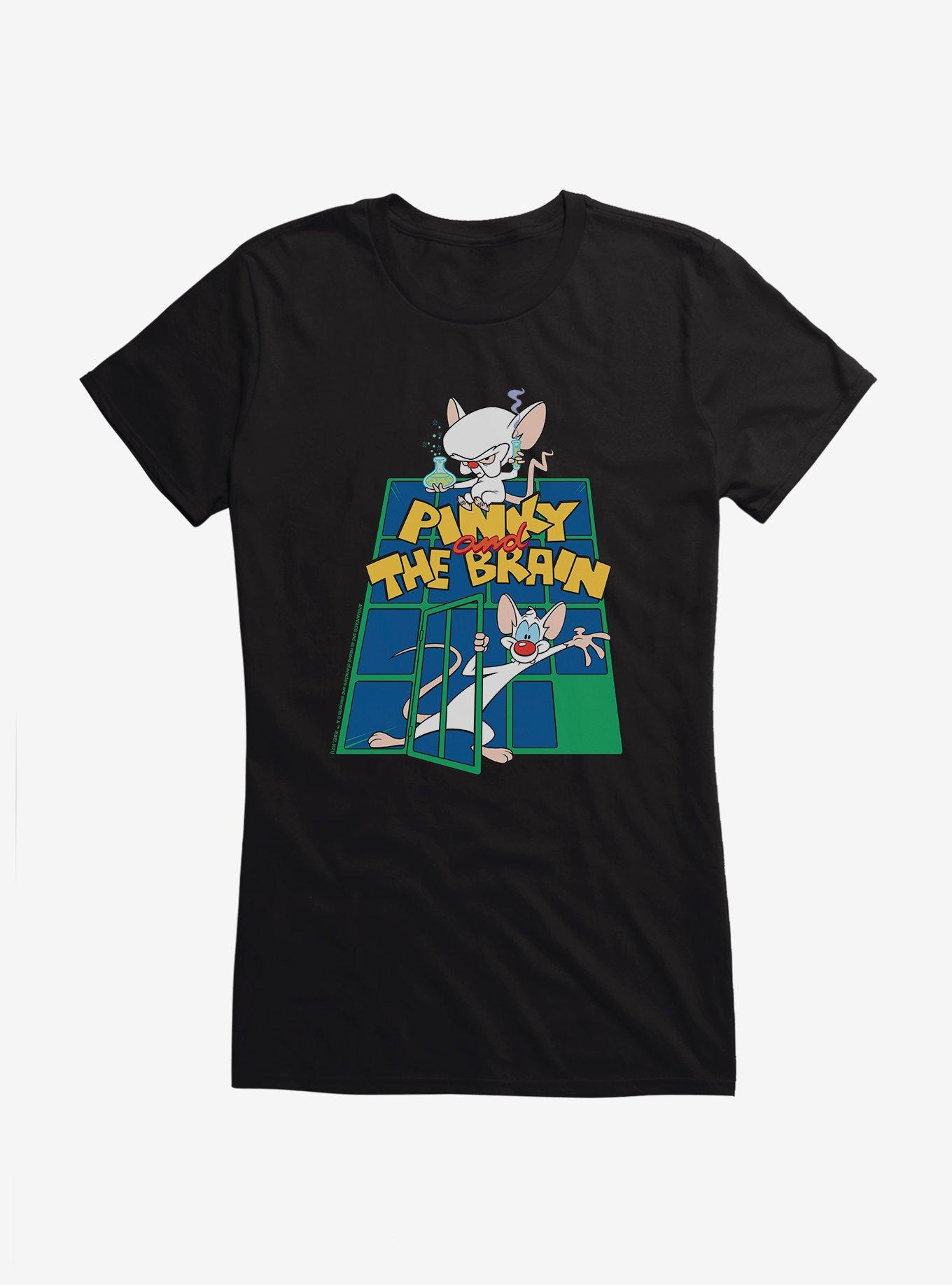 Animaniacs Pinky And The Brain Girls T-Shirt