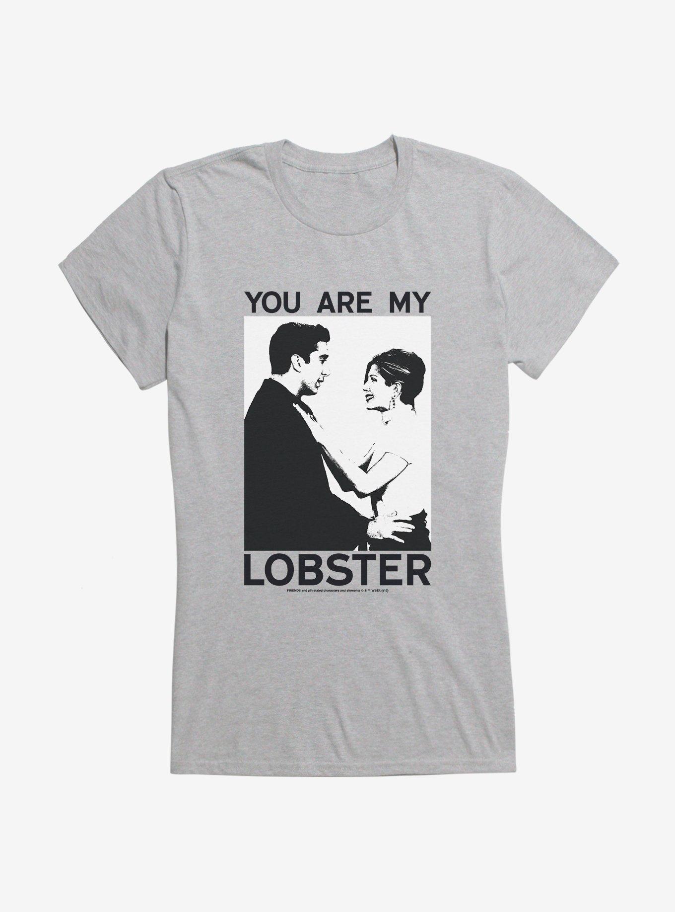 Friends You Are My Lobster Girls T-Shirt, SPORT GRAY, hi-res