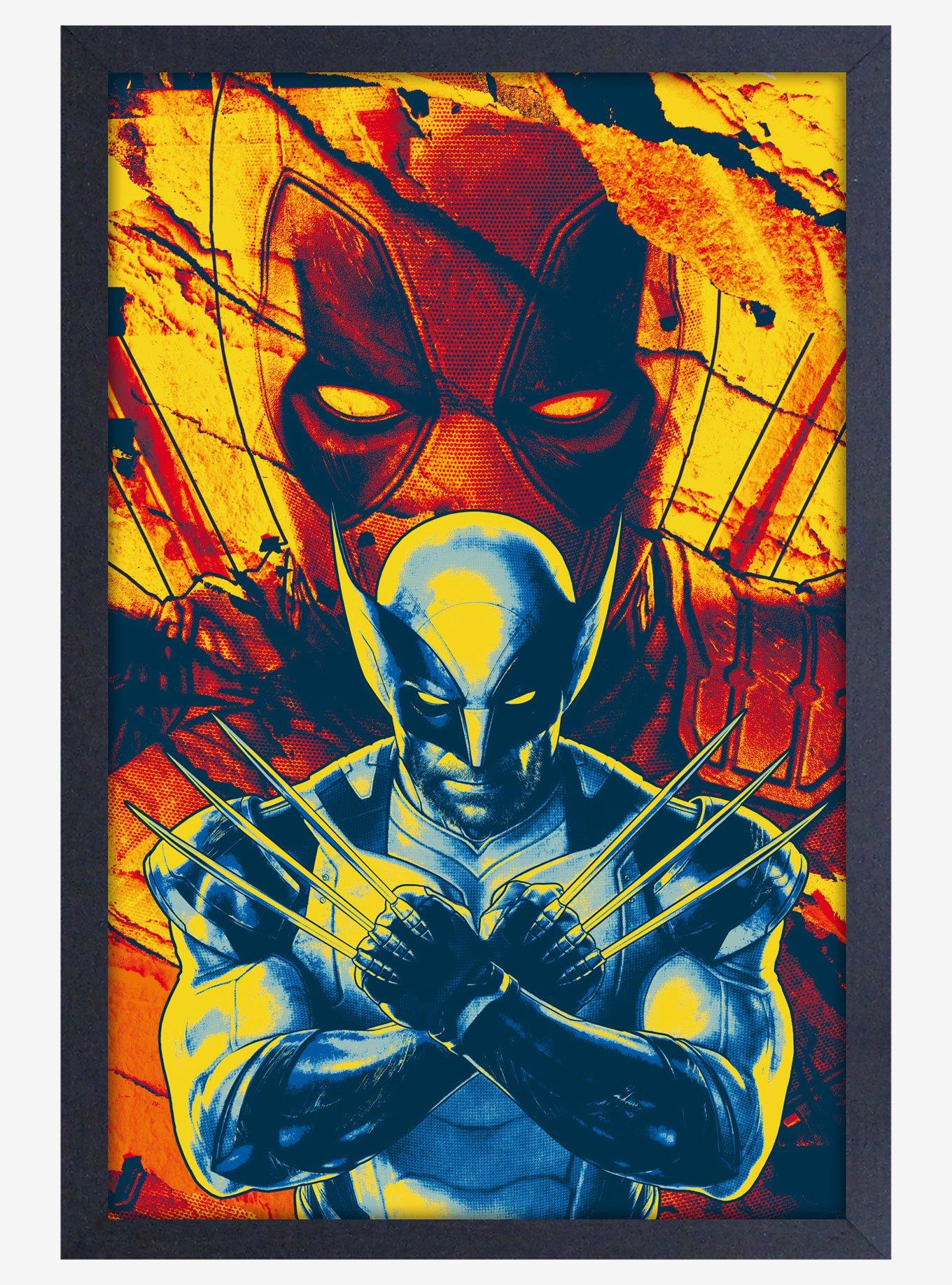 Marvel Deadpool 3 Battle Ready Wood Wall Art, , hi-res