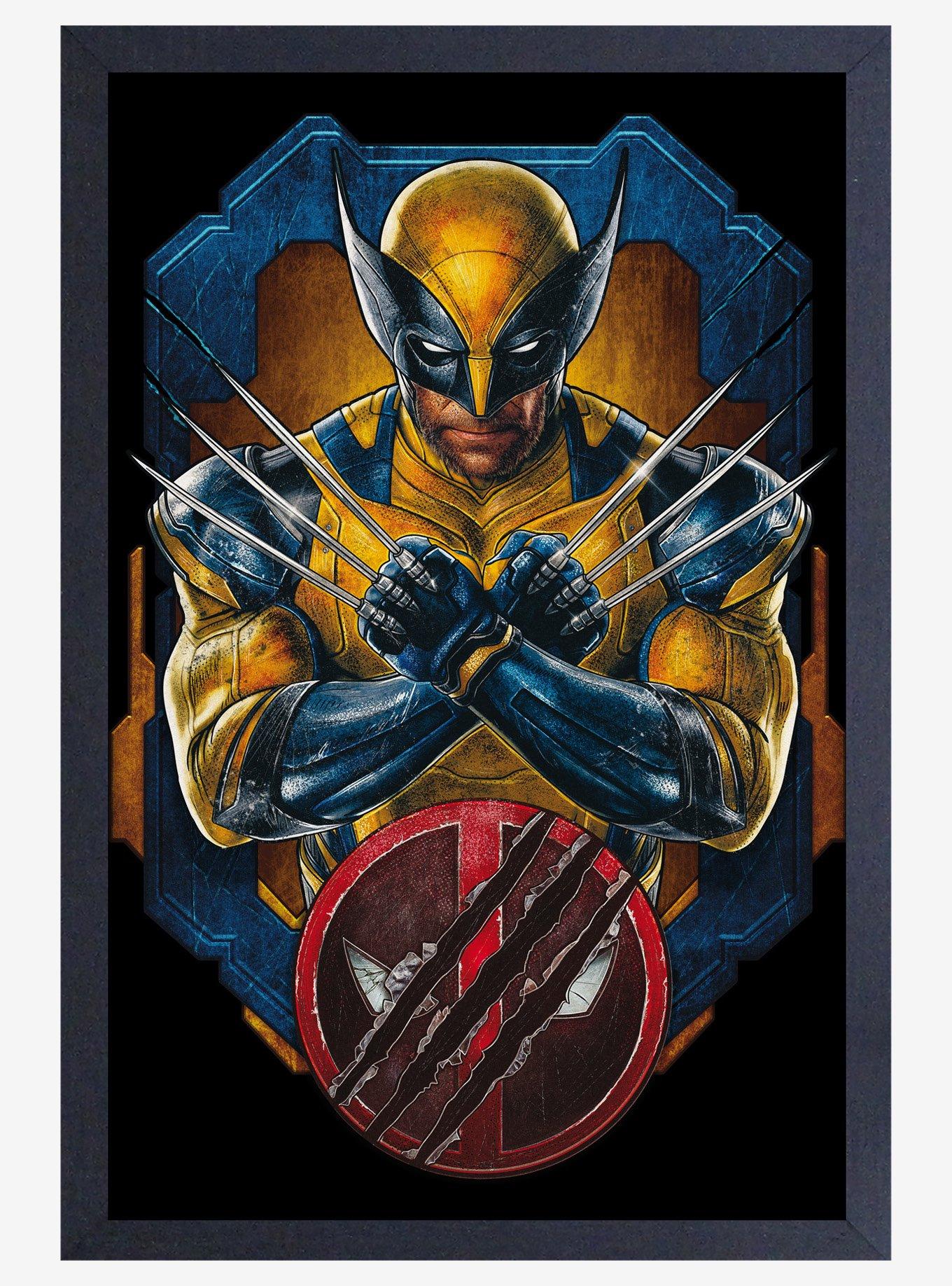 Marvel Deadpool & Wolverine Pose Wood Wall Art, , hi-res