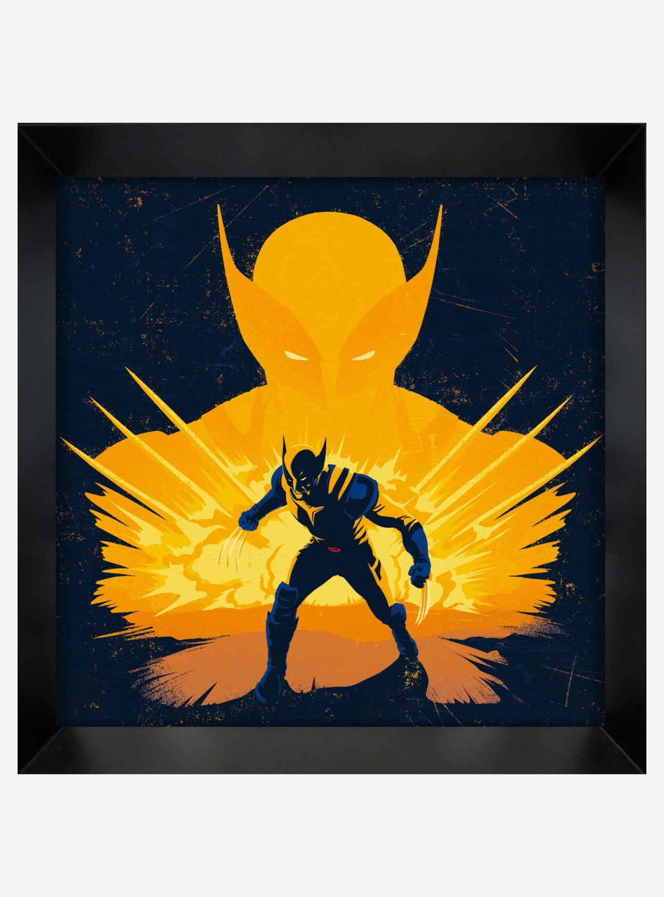 Marvel Deadpool 3 Wolverine Wood Wall Art