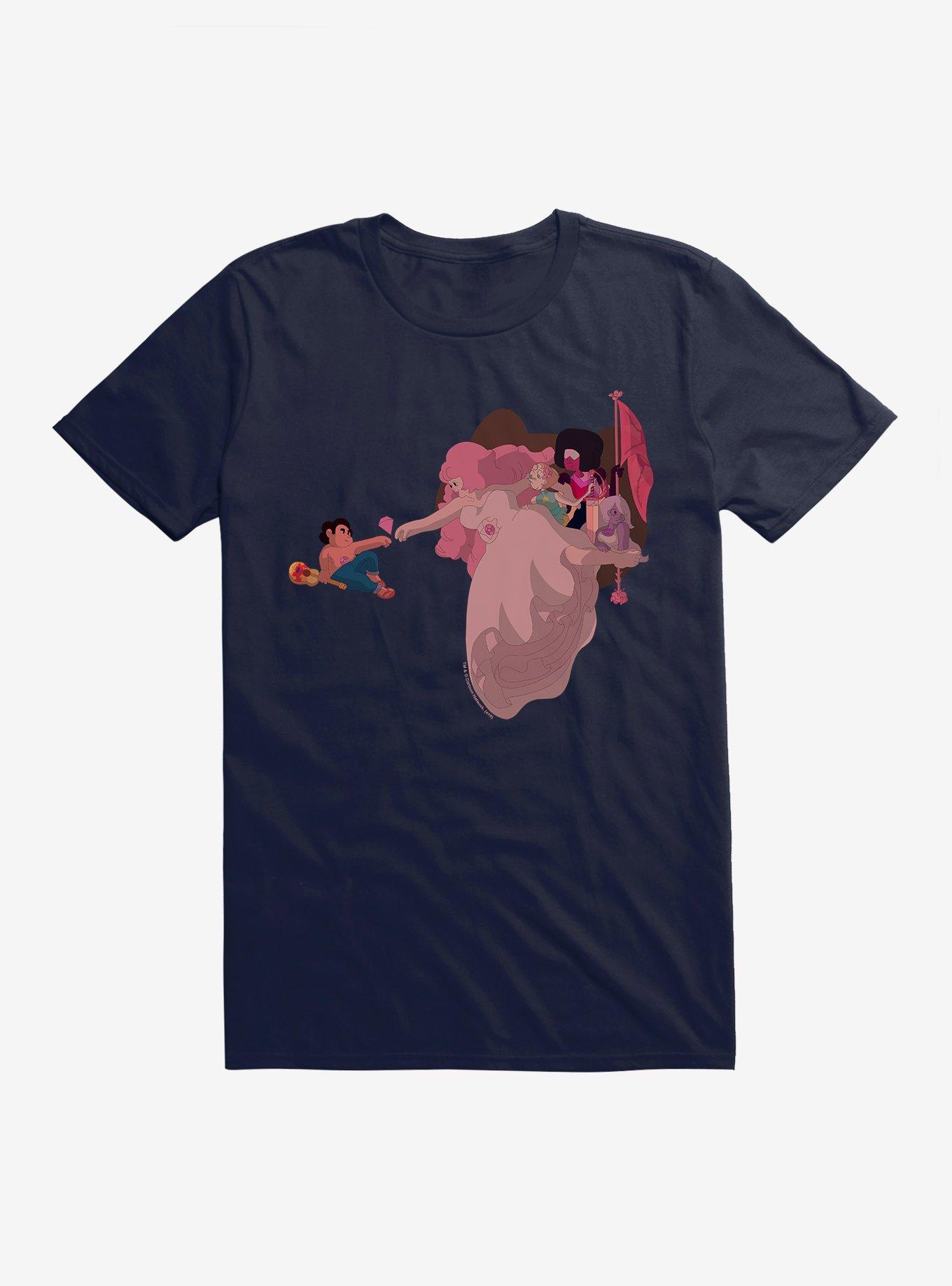 Steven Universe The Creation Of Steven T-Shirt, NAVY, hi-res