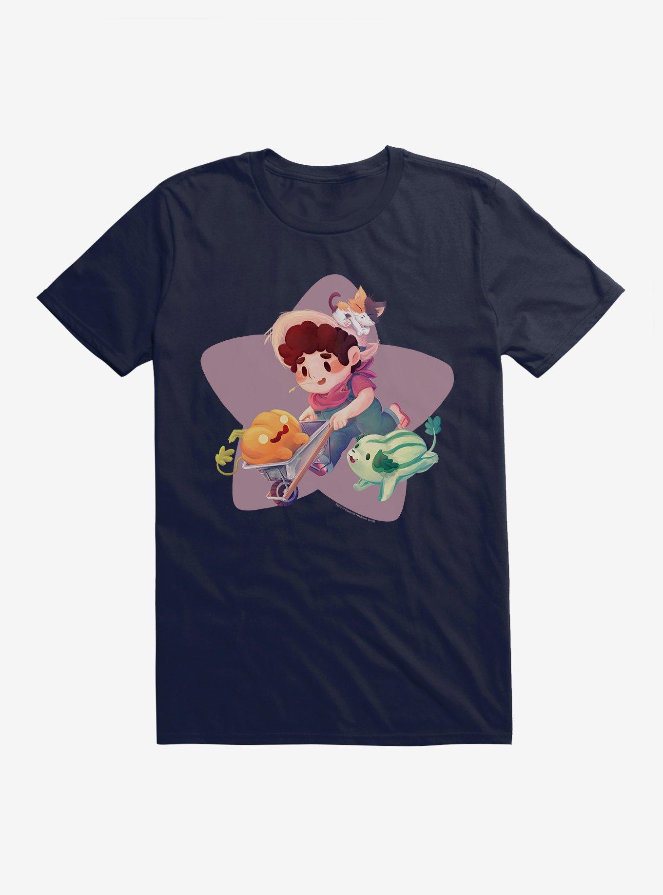 Steven Universe Peace And Love T-Shirt, NAVY, hi-res