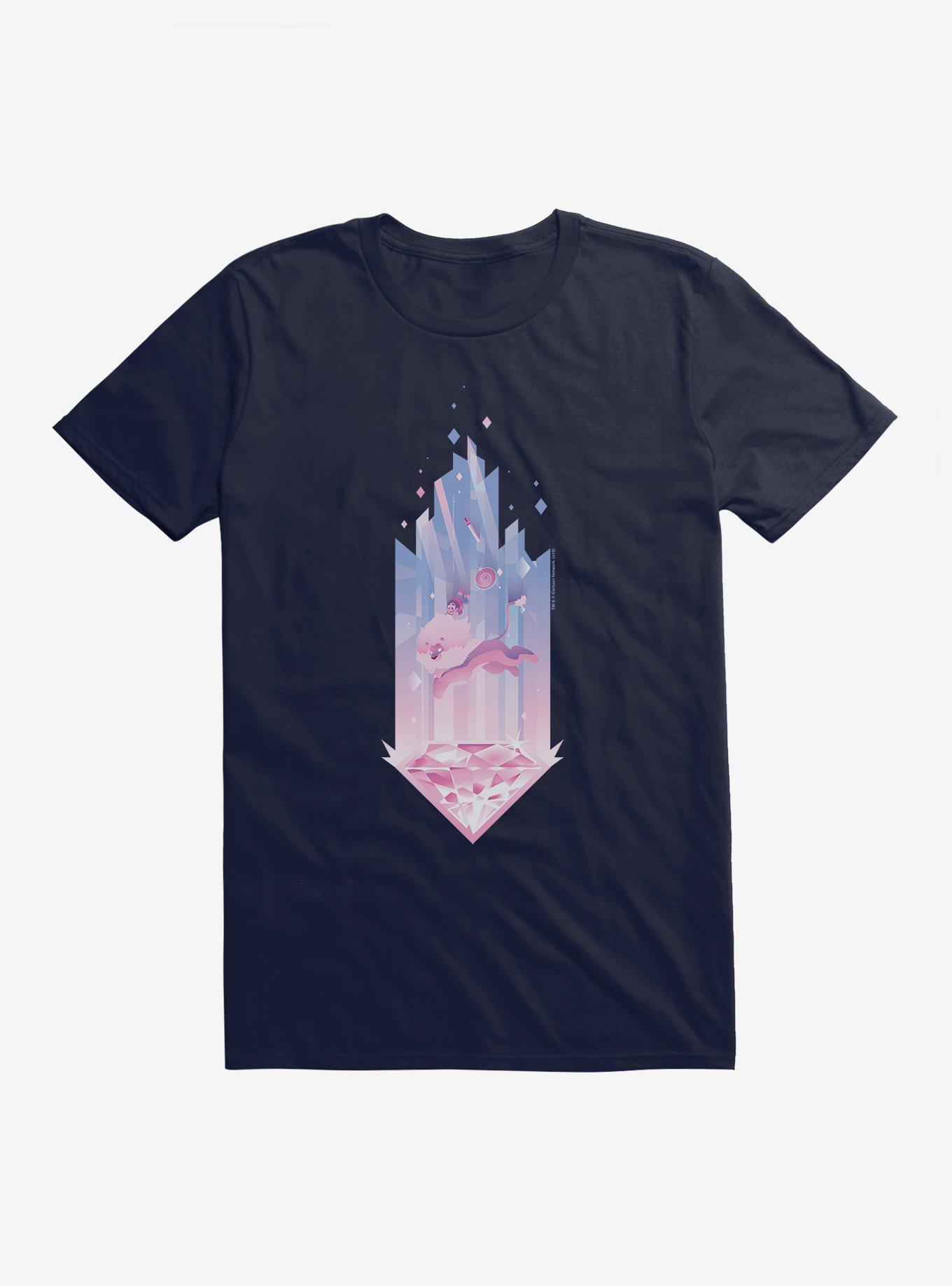 Steven Universe Lion Warp T-Shirt, NAVY, hi-res