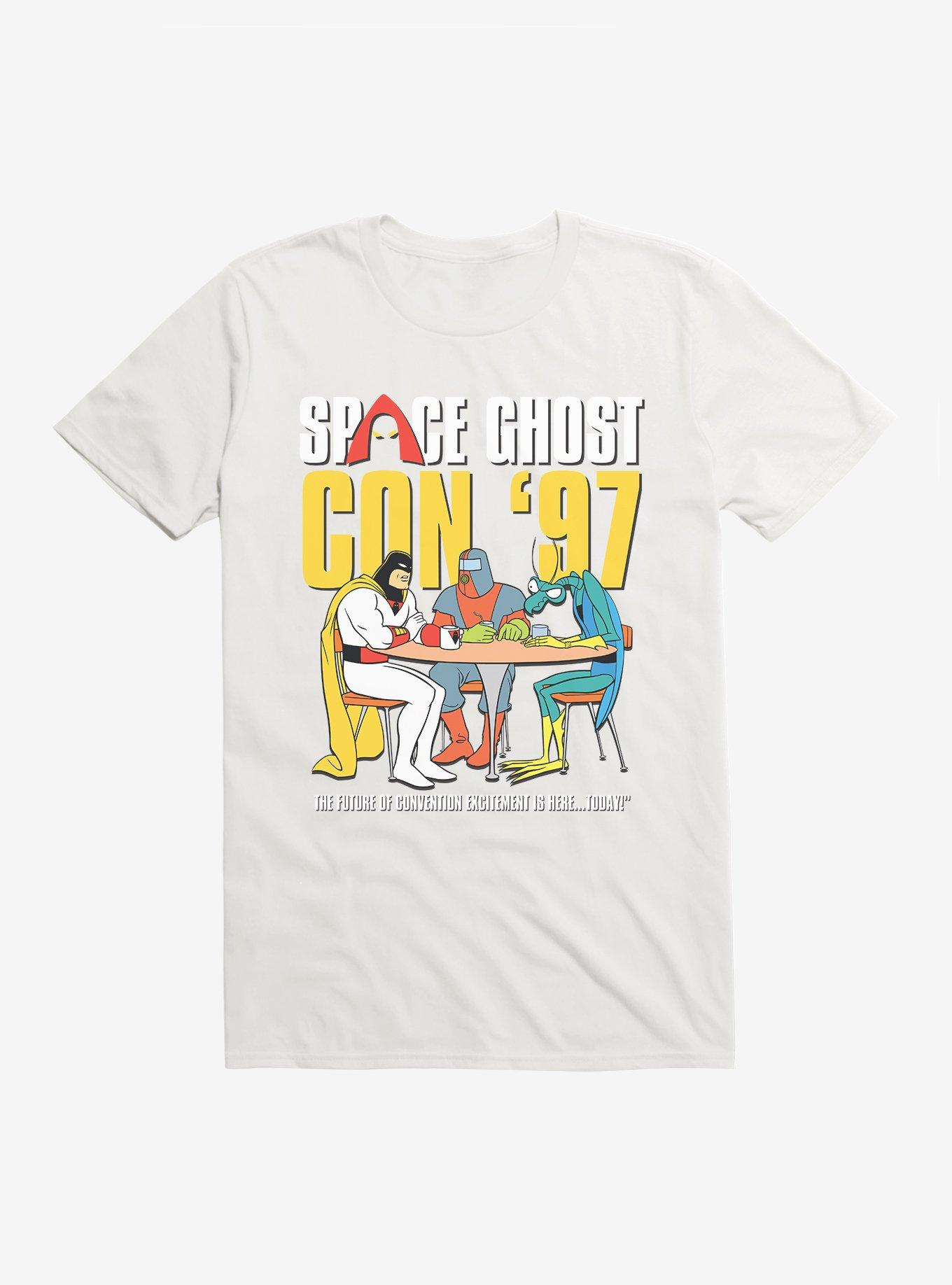 Space Ghost Con '97 T-Shirt, WHITE, hi-res
