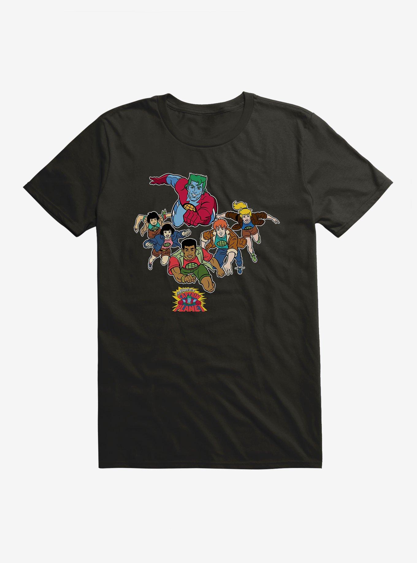 Captain Planet Lets Go T-Shirt, , hi-res