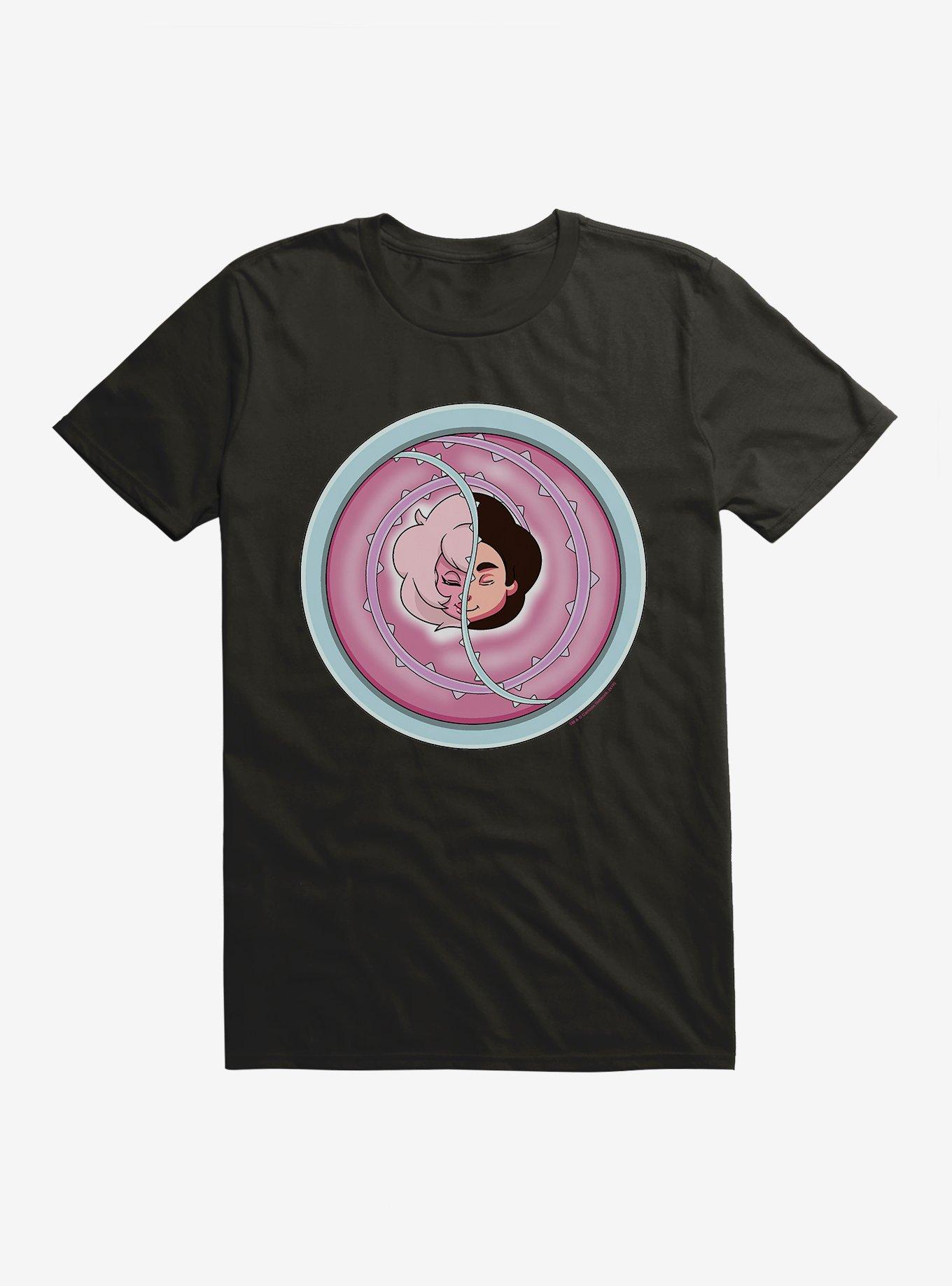 Steven Universe Family Shield T-Shirt, BLACK, hi-res