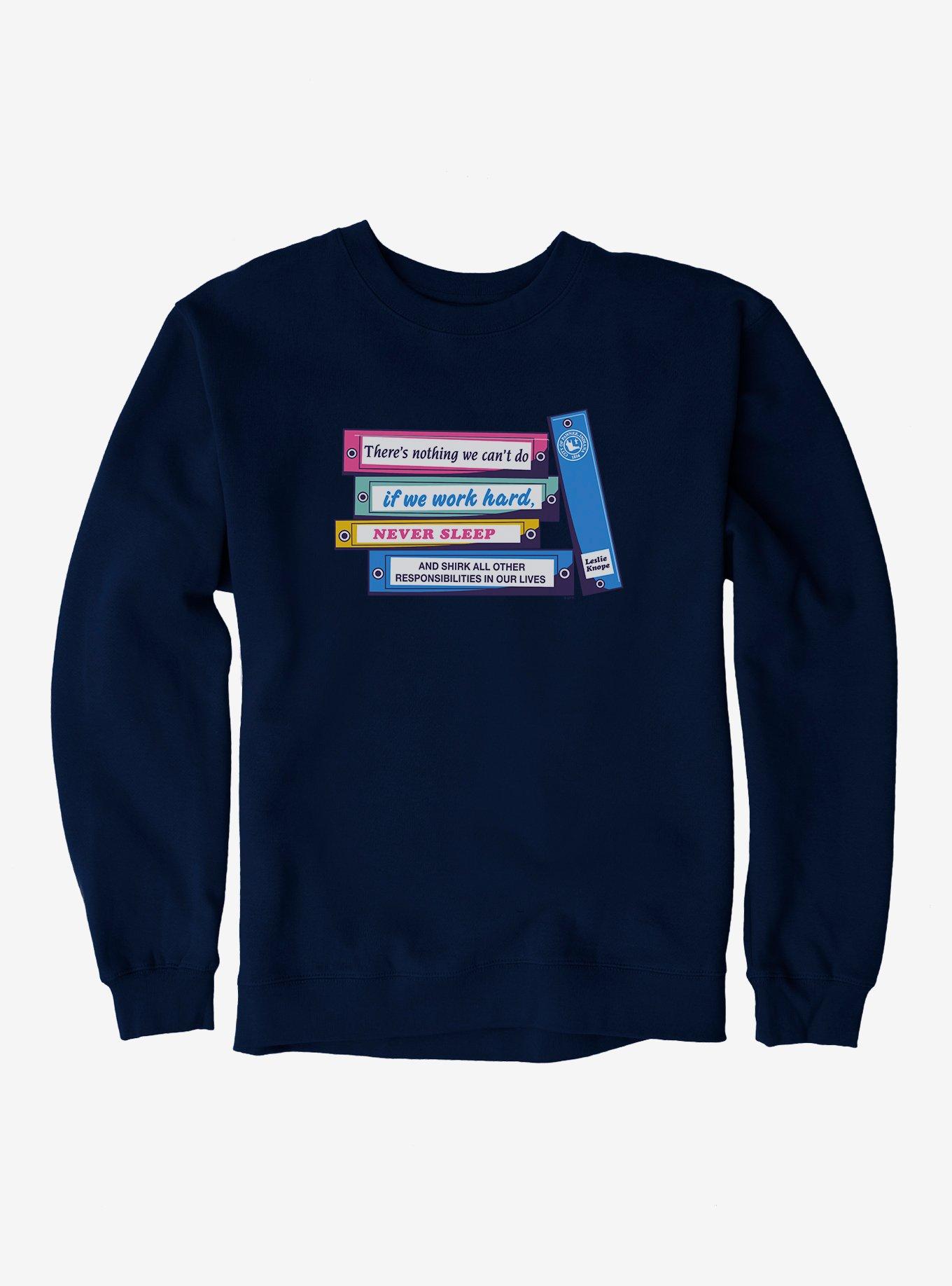 Parks And Recreation Leslie's Binders Sweatshirt, , hi-res