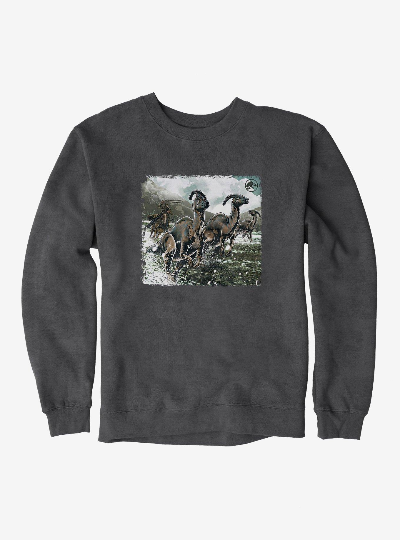 Jurassic World Dominion Parasaurolophus Rodeo Sweatshirt, , hi-res