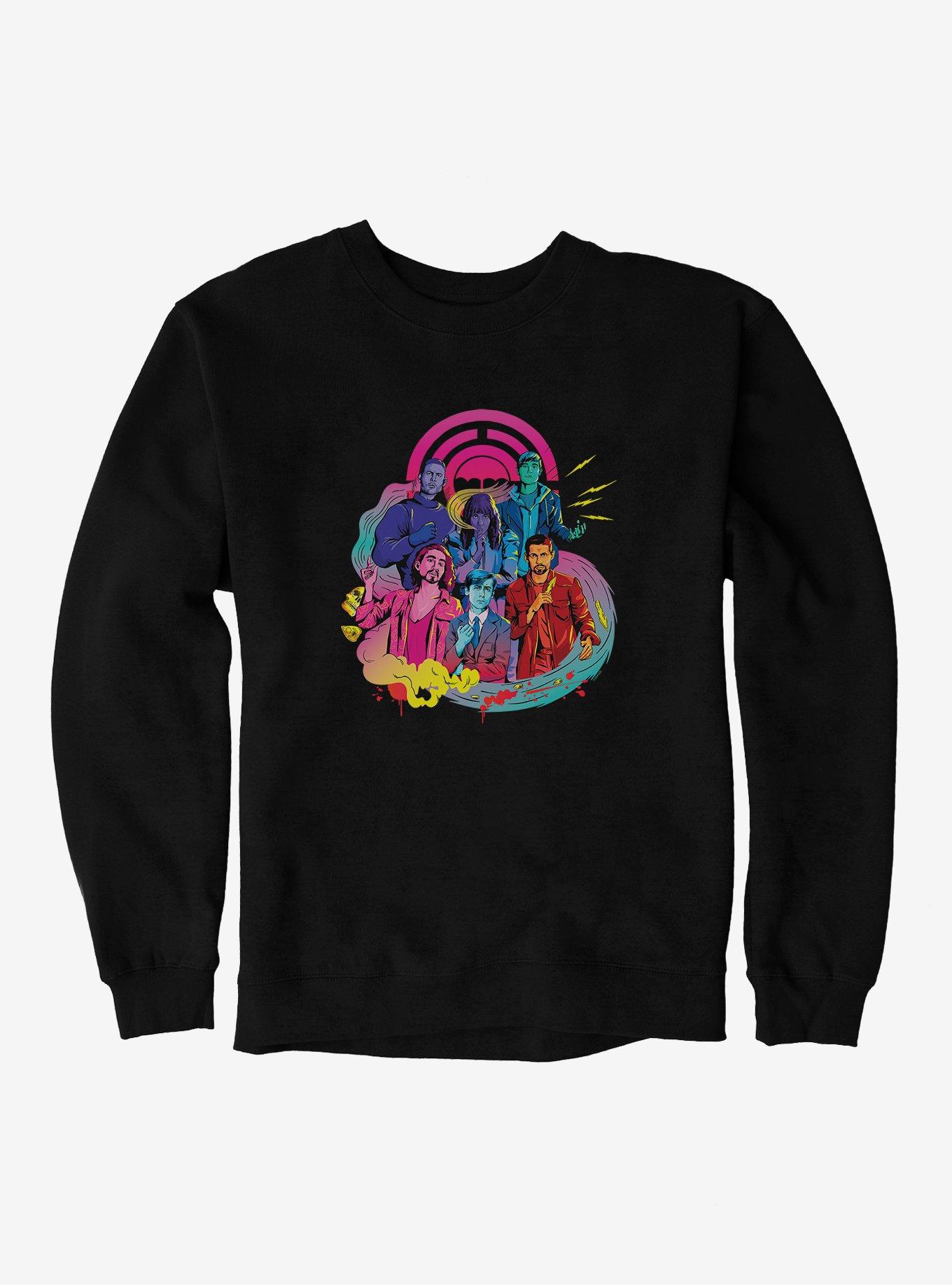 Umbrella Academy Multicolor Art Sweatshirt