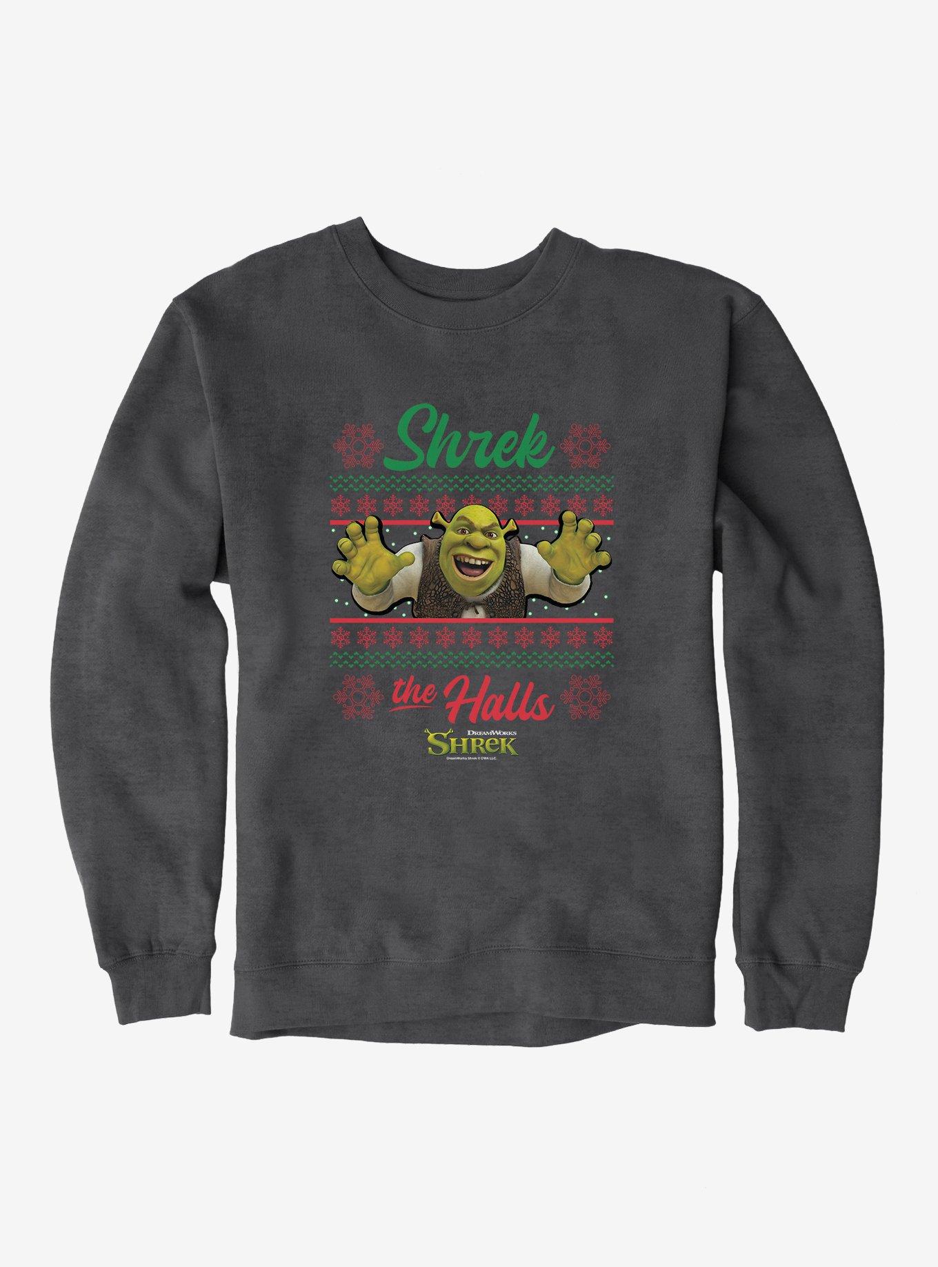 Shrek Shrek The Halls Ugly Christmas Sweater Sweatshirt, , hi-res