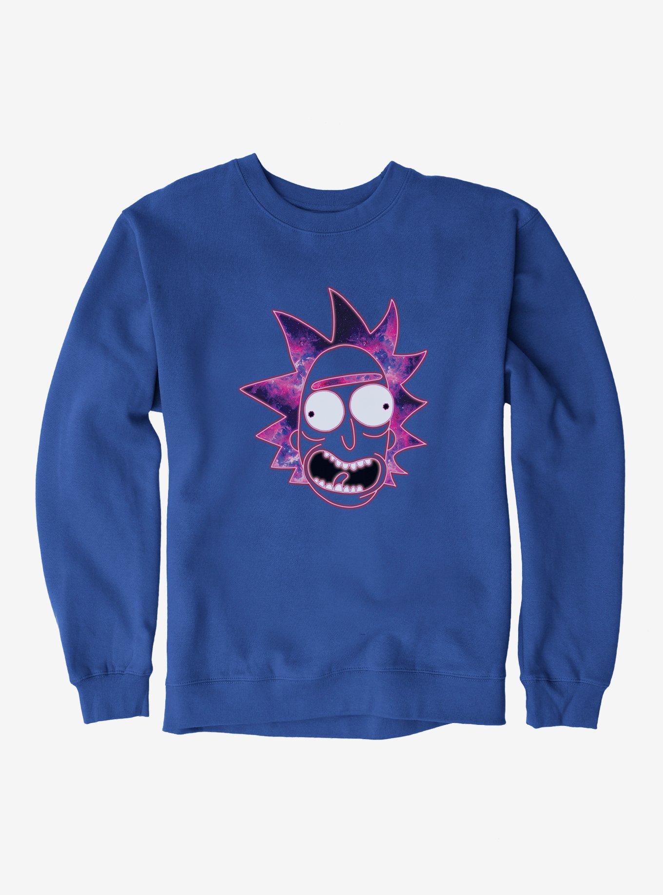 Rick And Morty Crazy Eyes Rick Sweatshirt, , hi-res