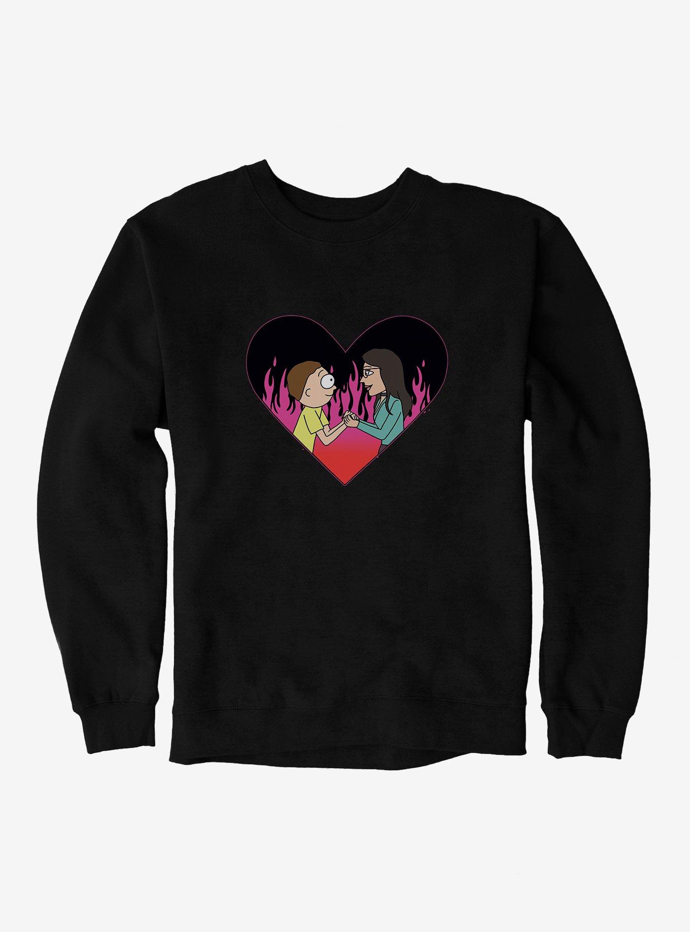 Rick And Morty Love Interest Sweatshirt, , hi-res