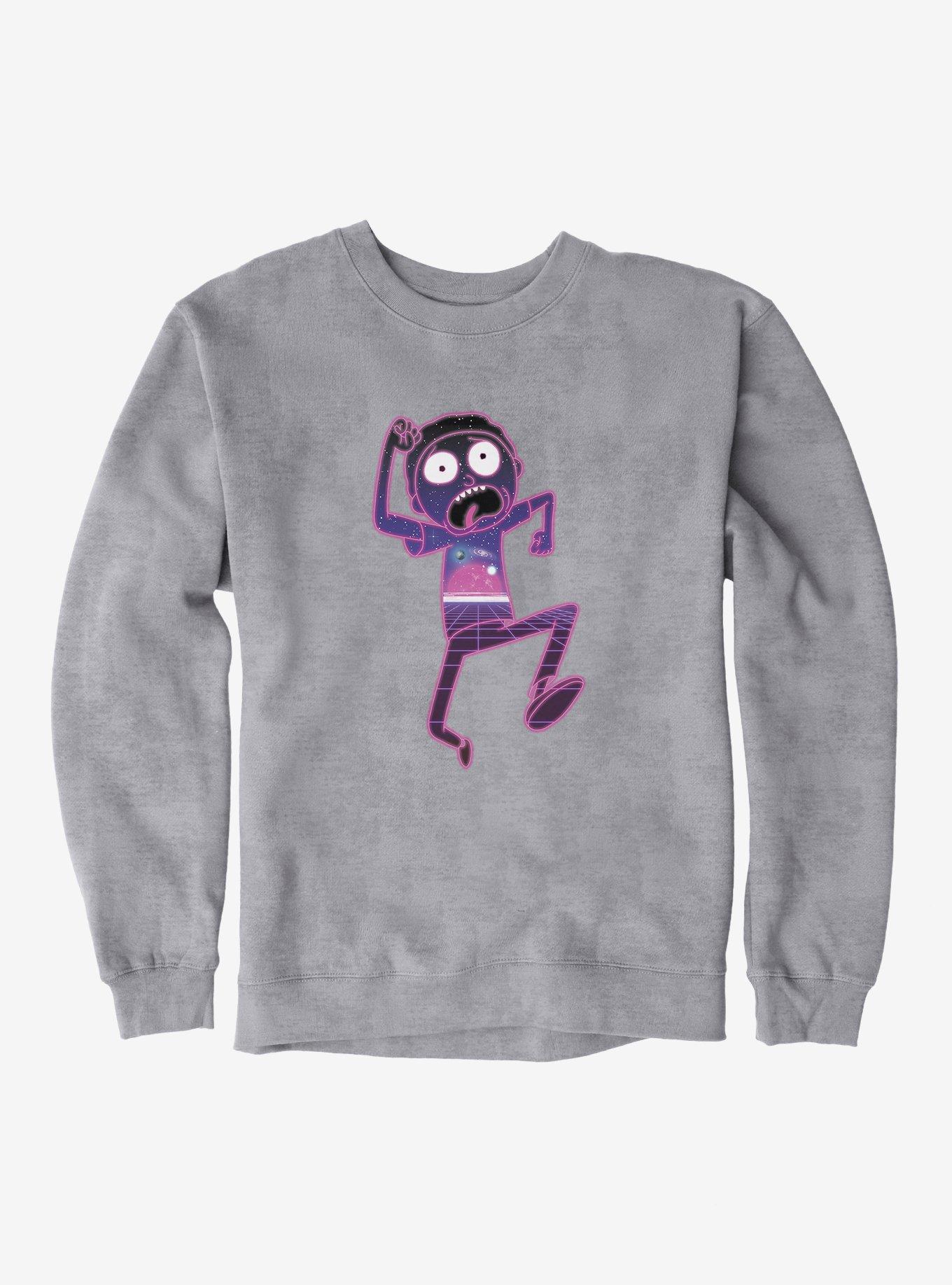Rick And Morty Running Morty Sweatshirt, , hi-res