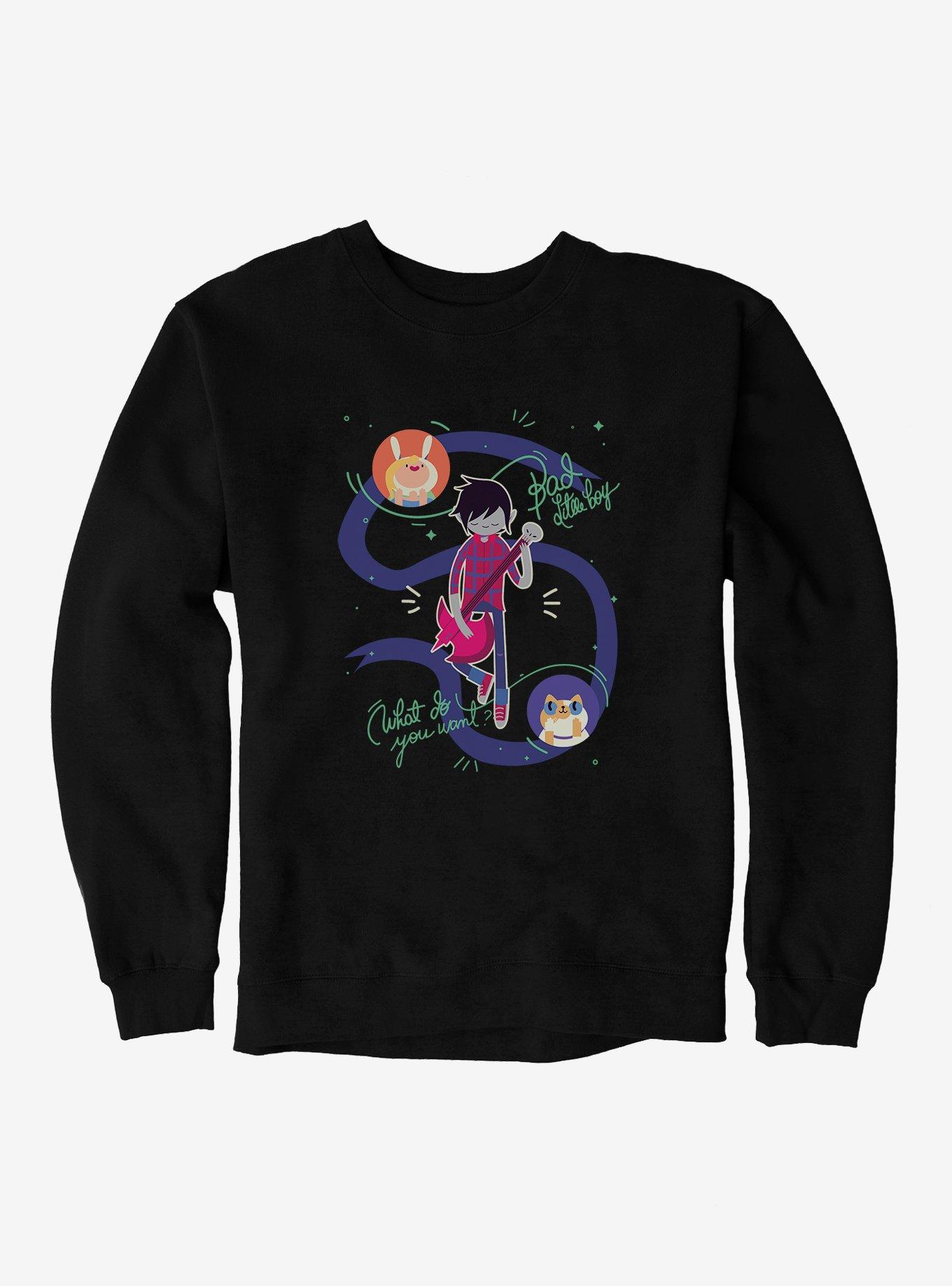 Adventure Time Marshall Lee Guitar Sweatshirt, , hi-res