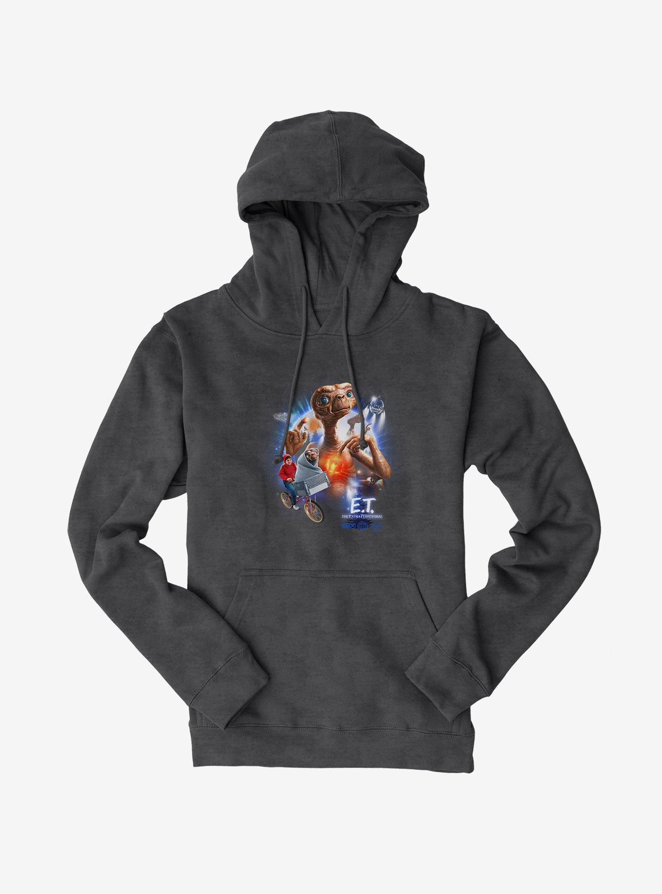 E.T. 40th Anniversary Iconic Movie Scenes Graphic Hoodie, , hi-res