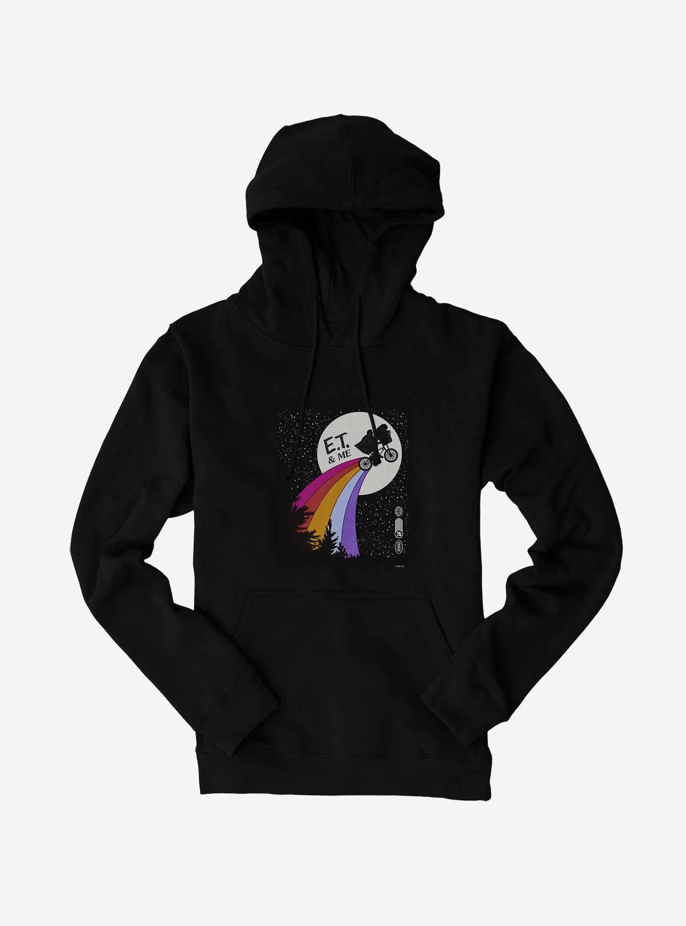 E.T. 40th Anniversary Rainbow Flight Graphic Hoodie, , hi-res