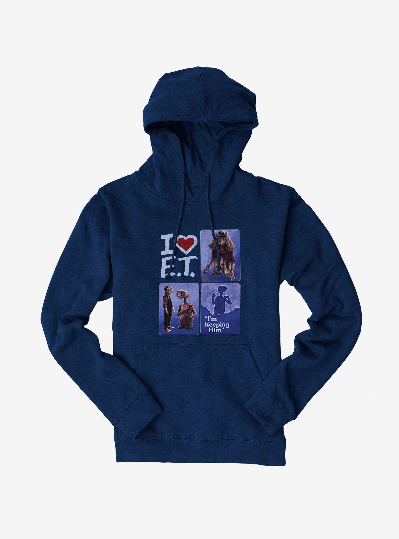 E.T. 40th Anniversary I Heart E.T. Hoodie, , hi-res