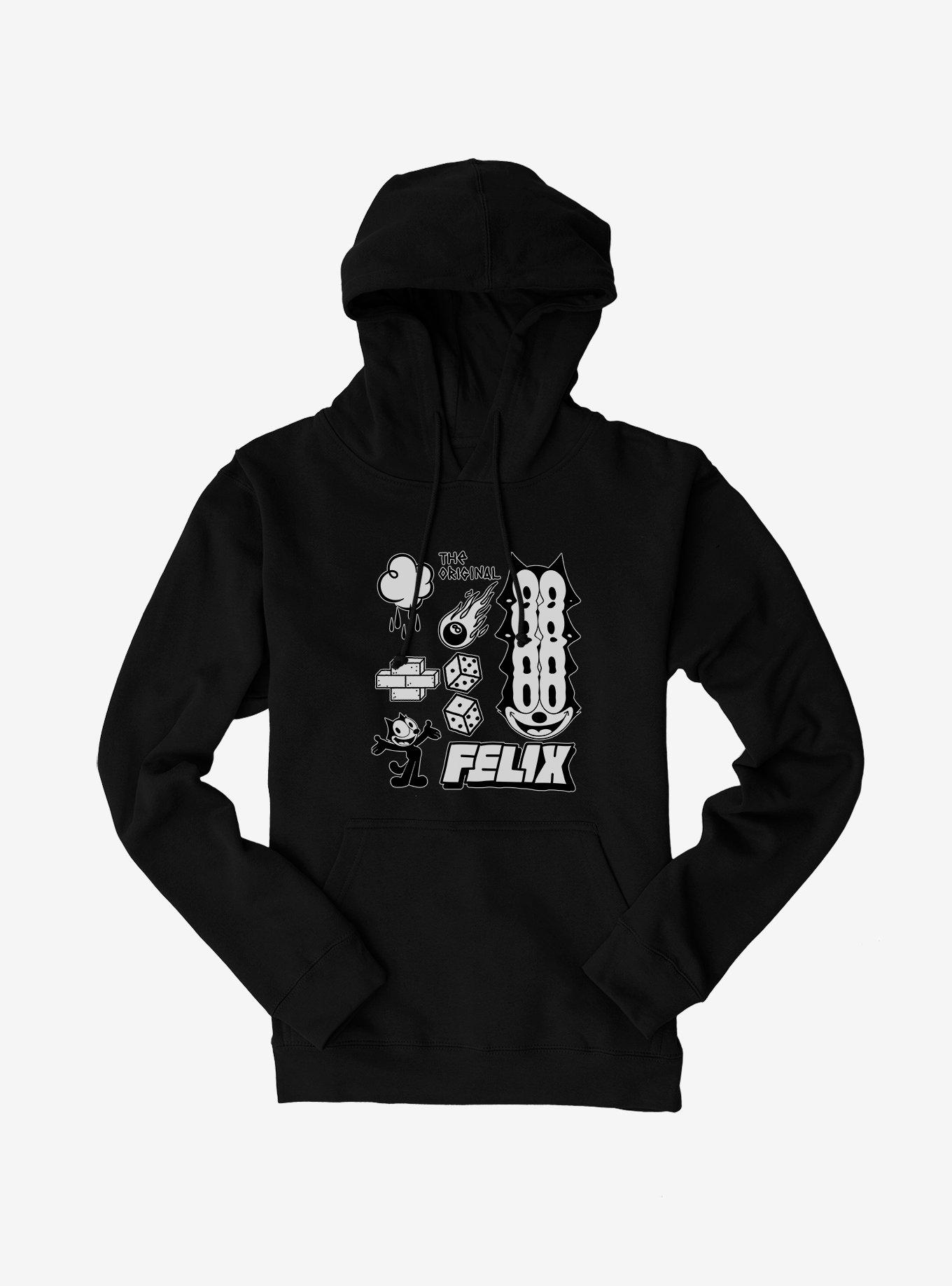 Felix The Cat The Original Icons Hoodie, , hi-res