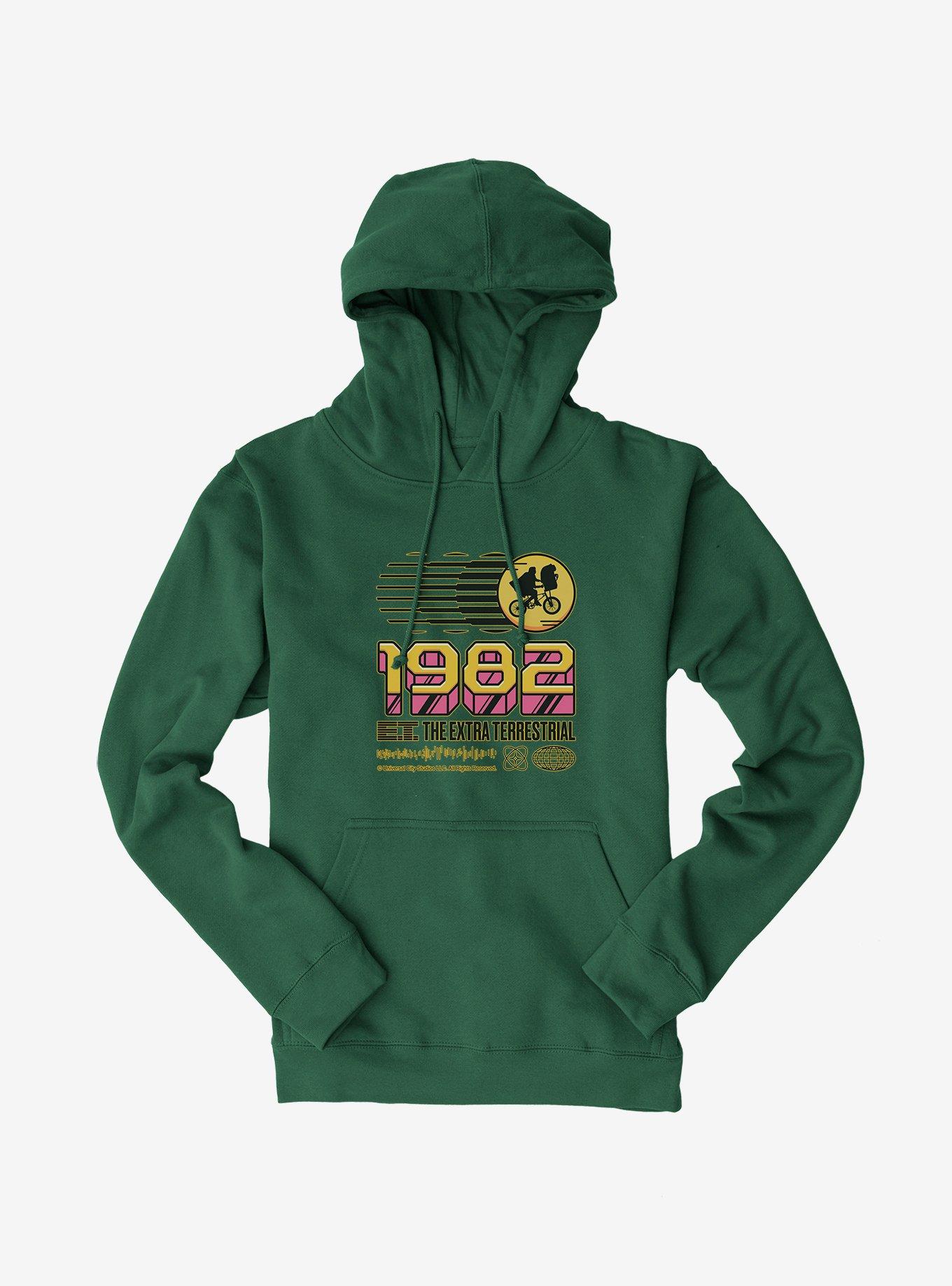 E.T. Retro E.T. Hoodie, FOREST GREEN, hi-res
