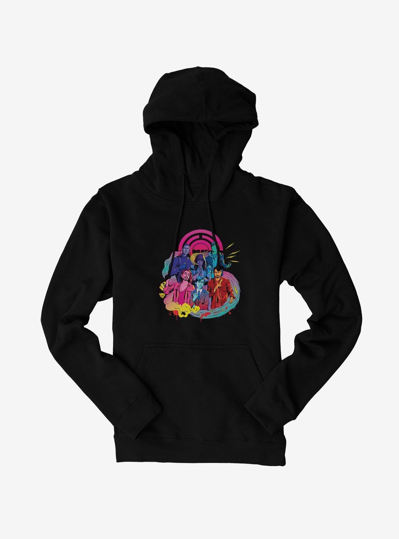 Umbrella Academy Multicolor Art Hoodie, , hi-res