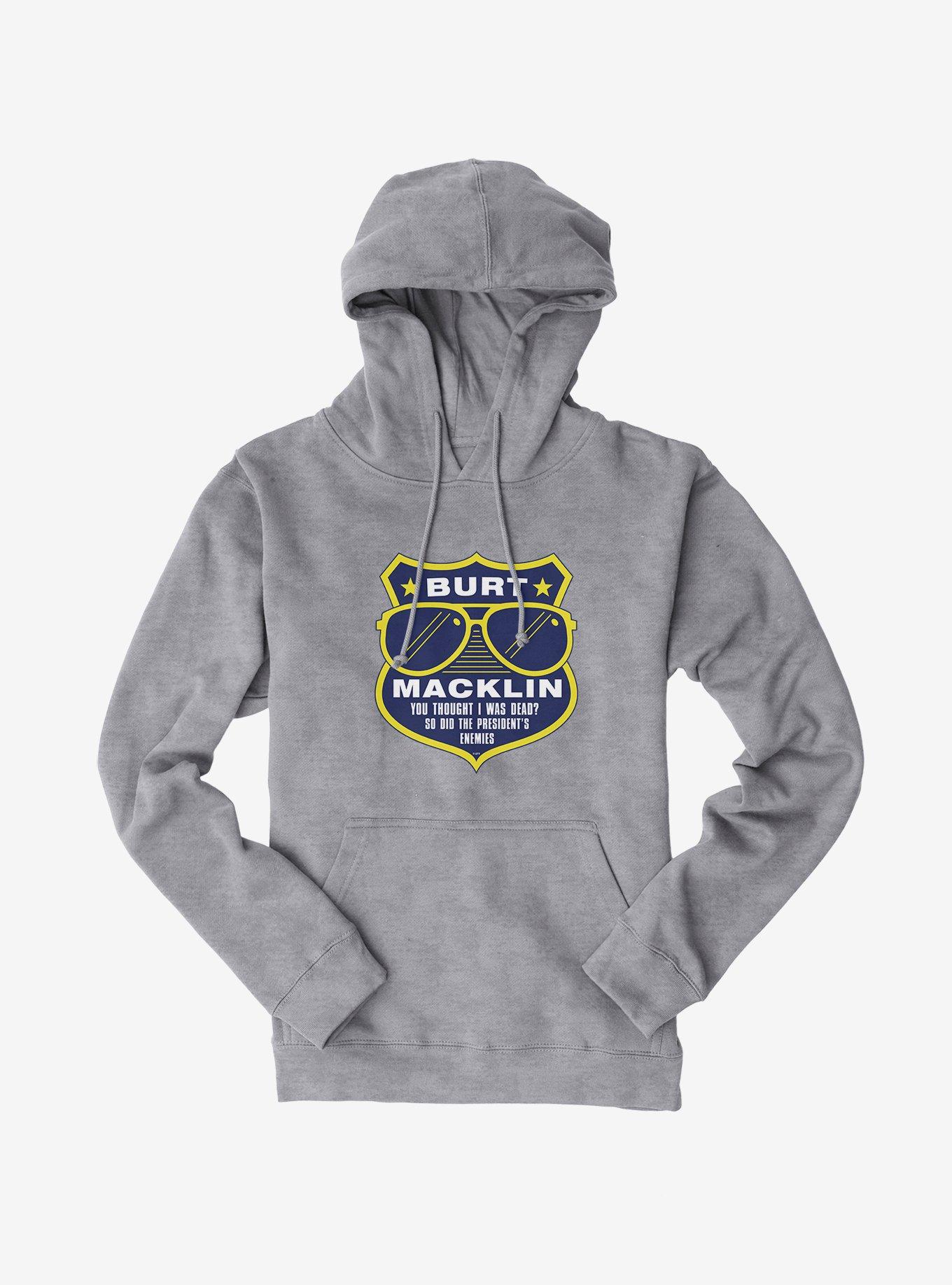 Parks And Recreation Burt Macklin Badge Hoodie, , hi-res