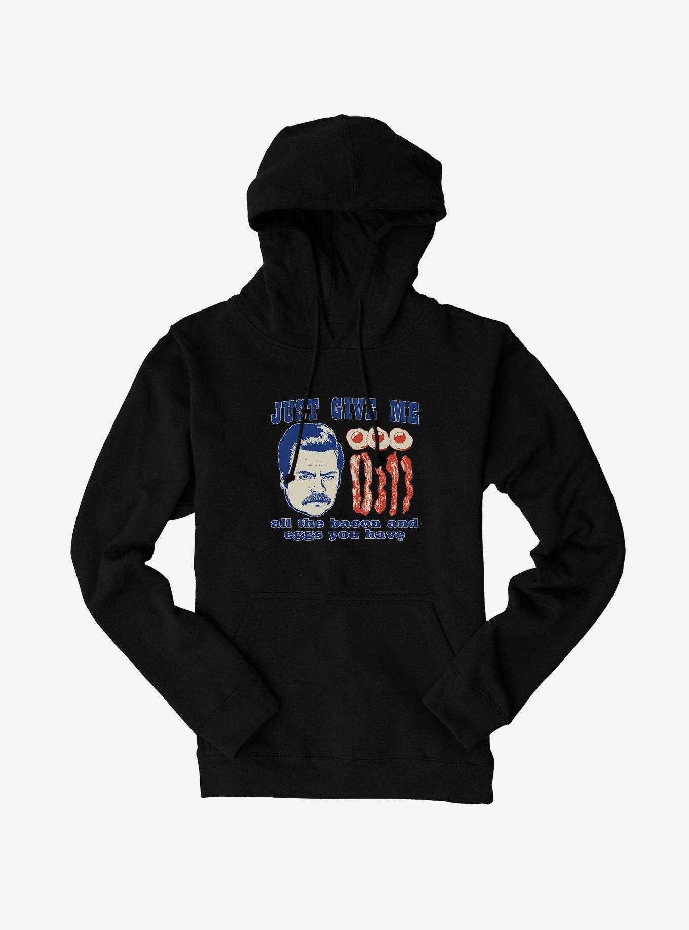 Parks And Recreation Ron Breakfast Hoodie