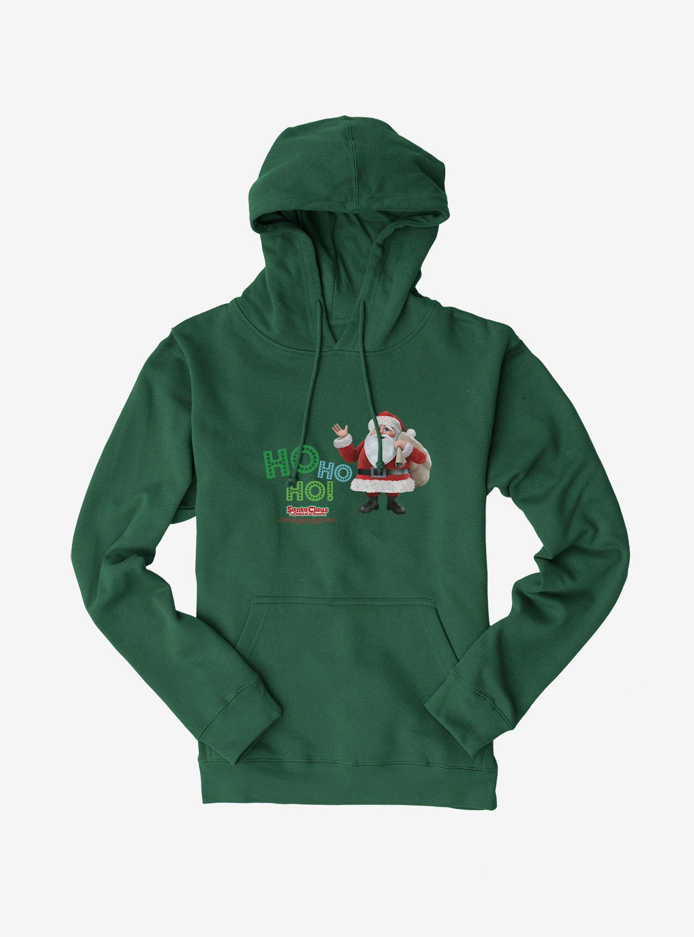 Santa Claus Is Comin' To Town! Ho Ho Ho! Hoodie, , hi-res