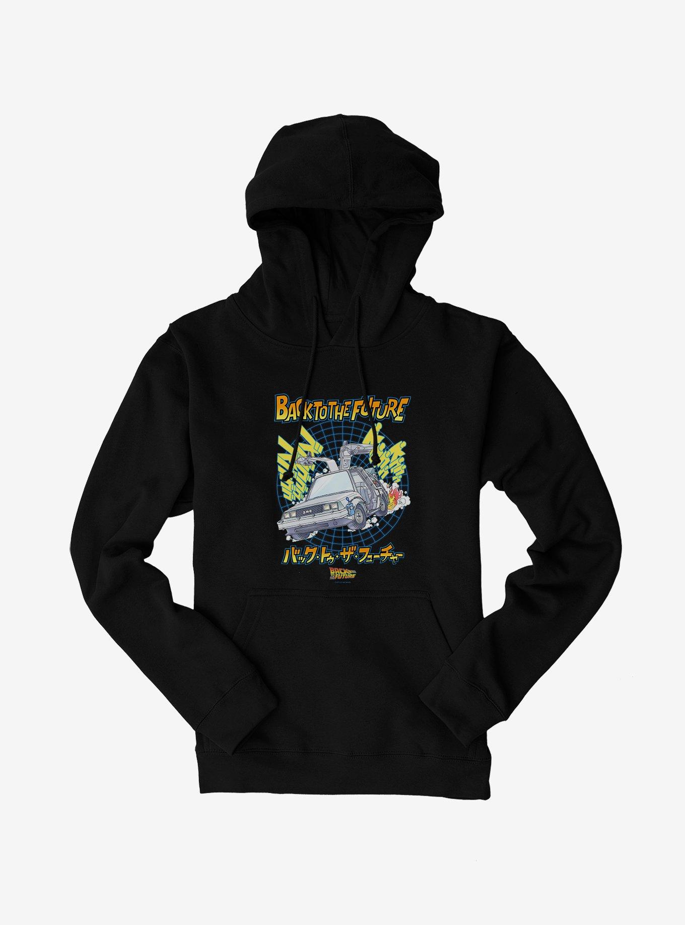 Back To The Future Anime 88MPH Hoodie, , hi-res