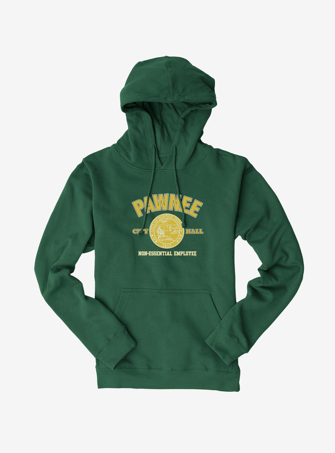 Parks And Recreation Pawnee Non-Essential Employee Hoodie, , hi-res