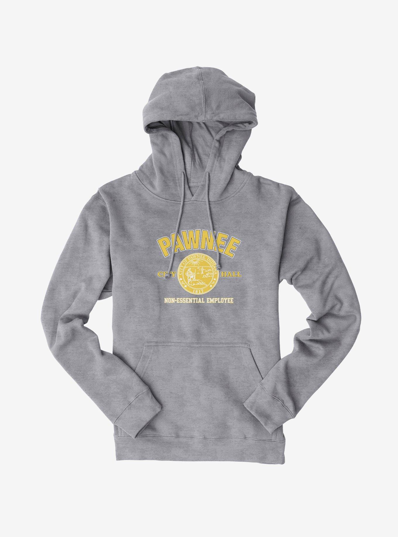 Parks And Recreation Pawnee Non-Essential Employee Hoodie, , hi-res