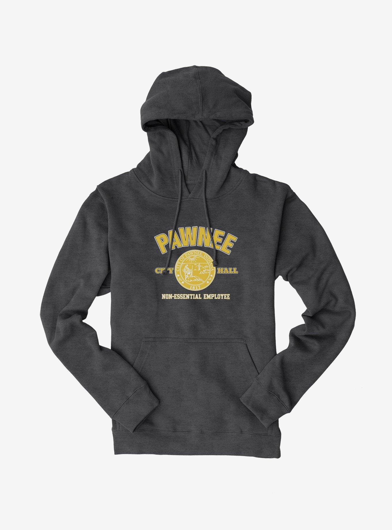 Parks And Recreation Pawnee Non-Essential Employee Hoodie