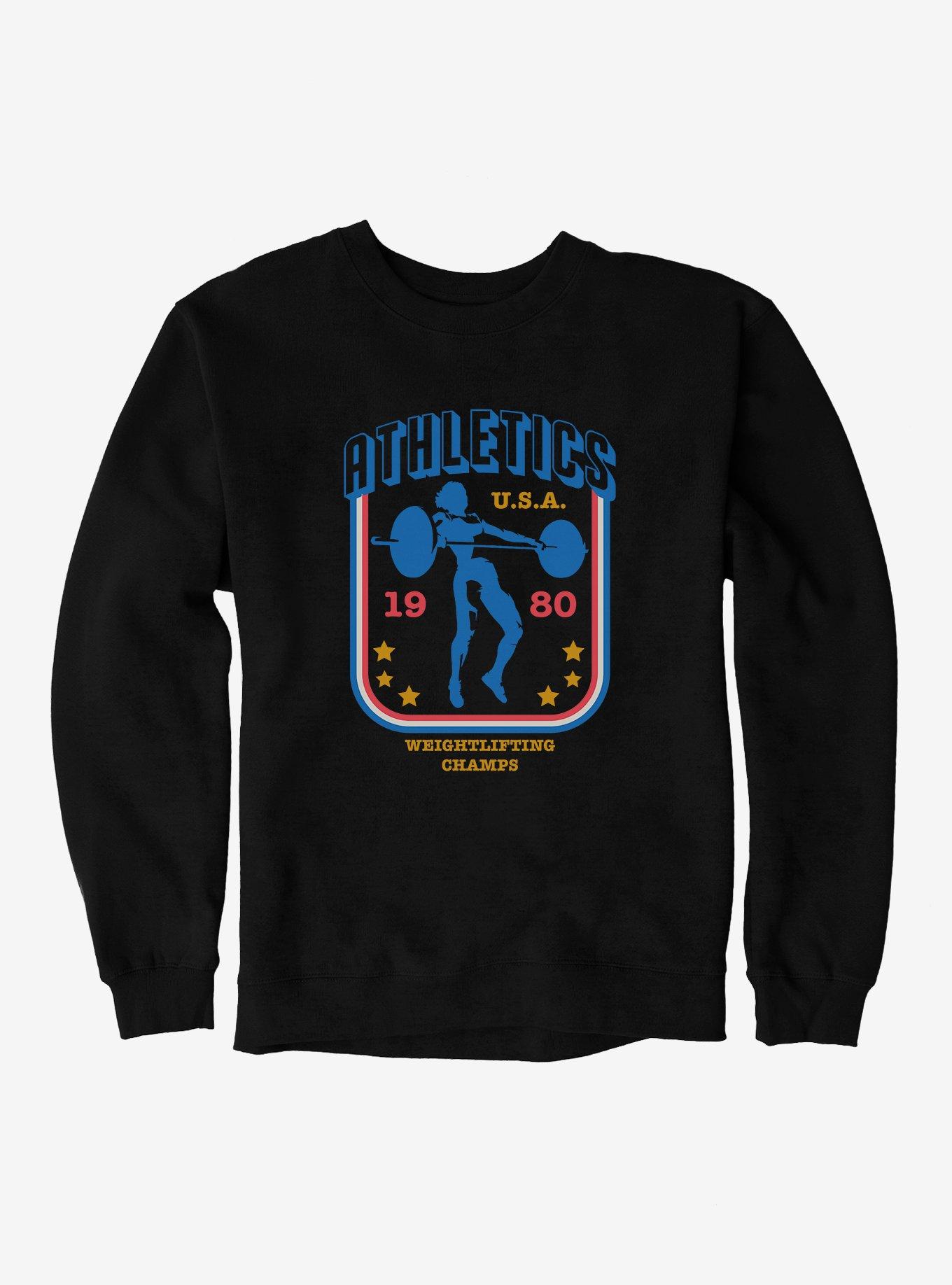 Olympic Weightlifting Champs 1980 USA Sweatshirt, , hi-res