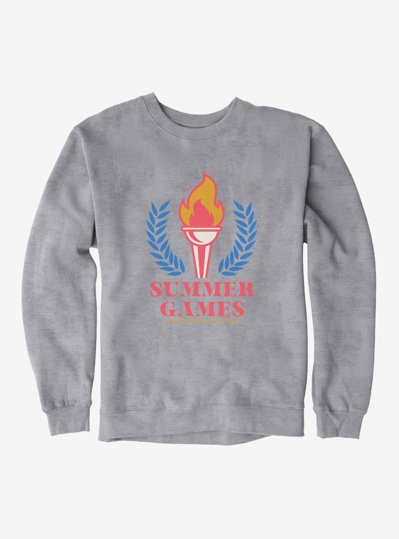 Olympic Lit Since The Oldy Times Sweatshirt, SPORT GRAY, hi-res
