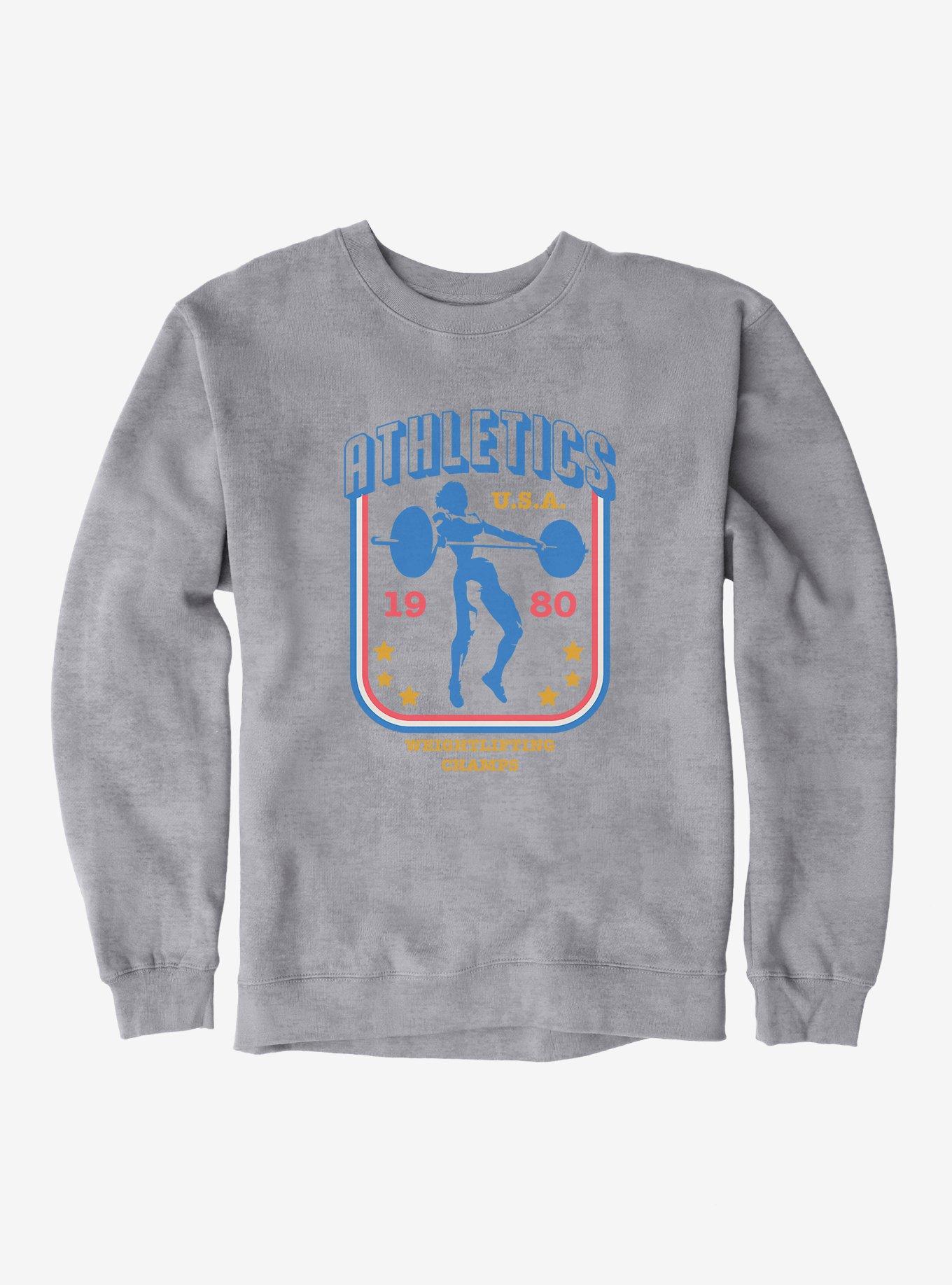 Olympic Weightlifting Champs 1980 USA Sweatshirt, , hi-res