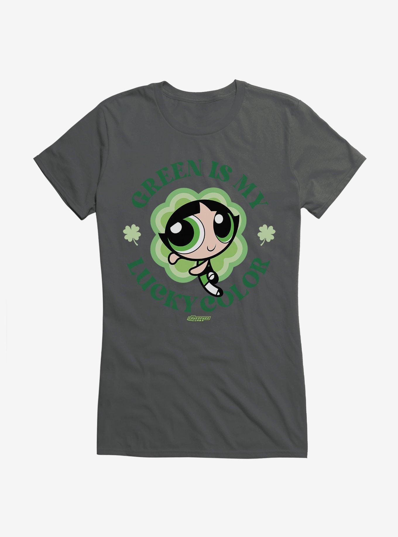 Powerpuff Girls Buttercup Green Is My Lucky Color T-Shirt