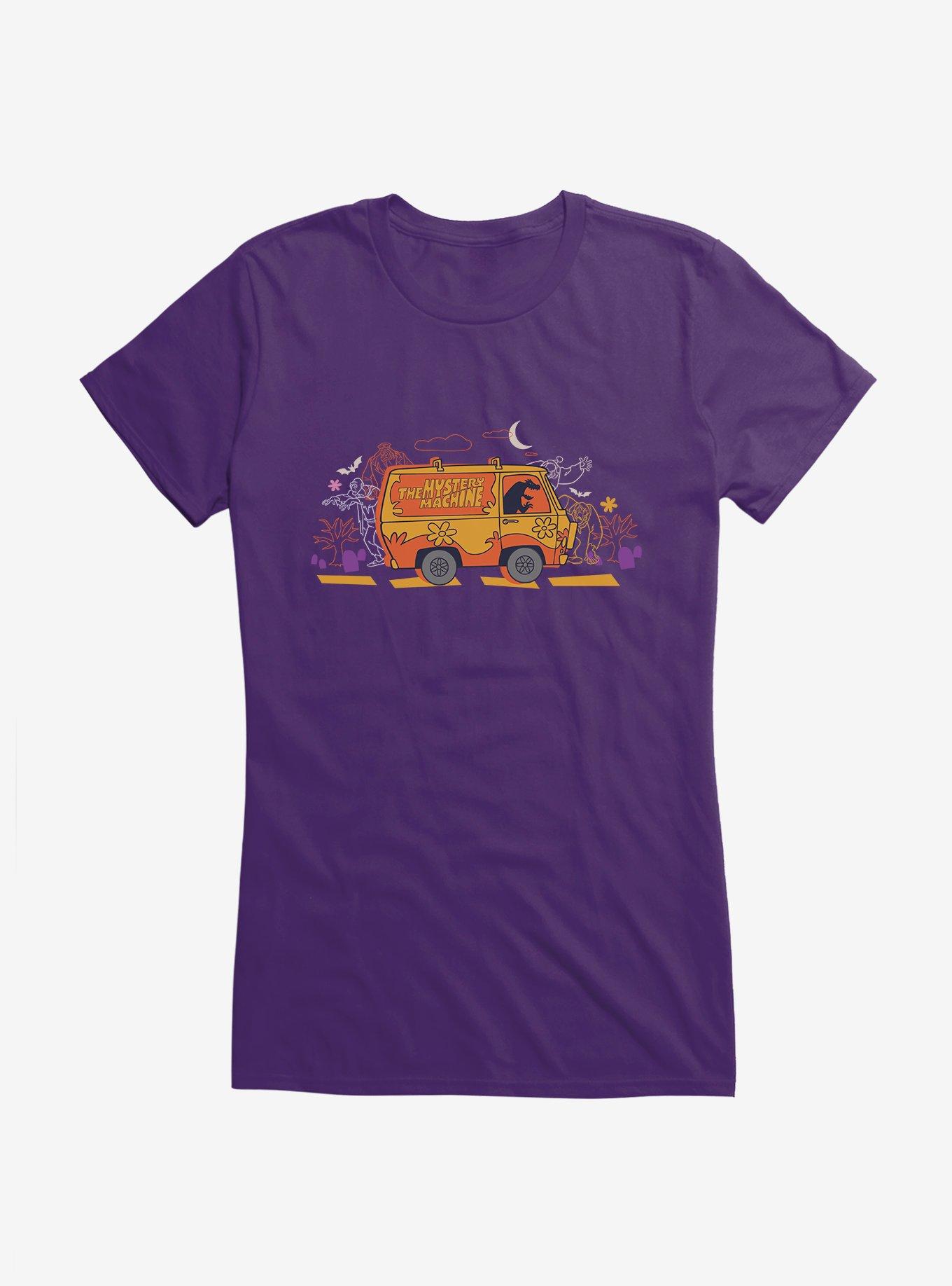 Scooby-Doo Halloween Mystery Machine Girls T-Shirt